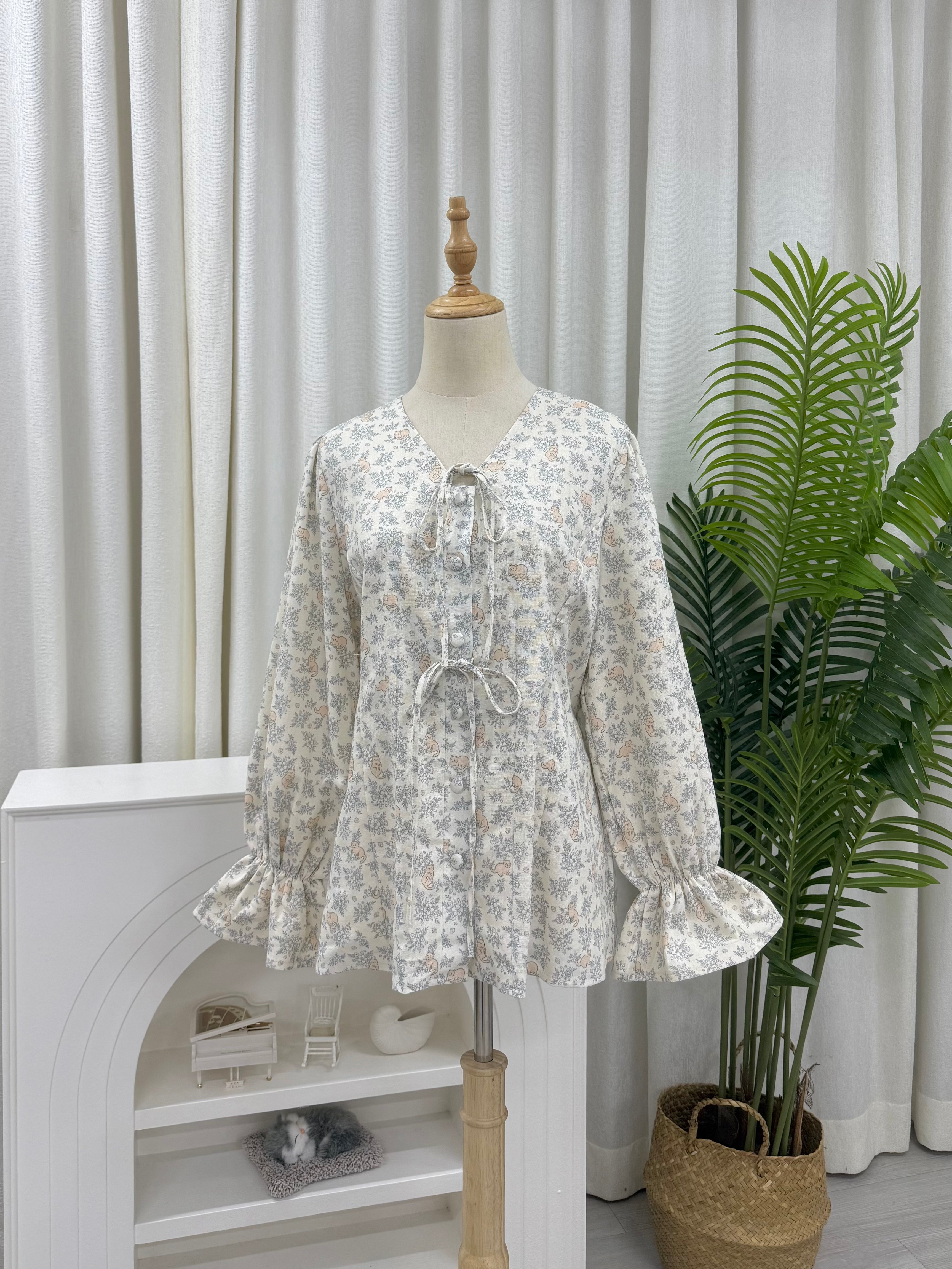 Cottage Belle Imprinted Top