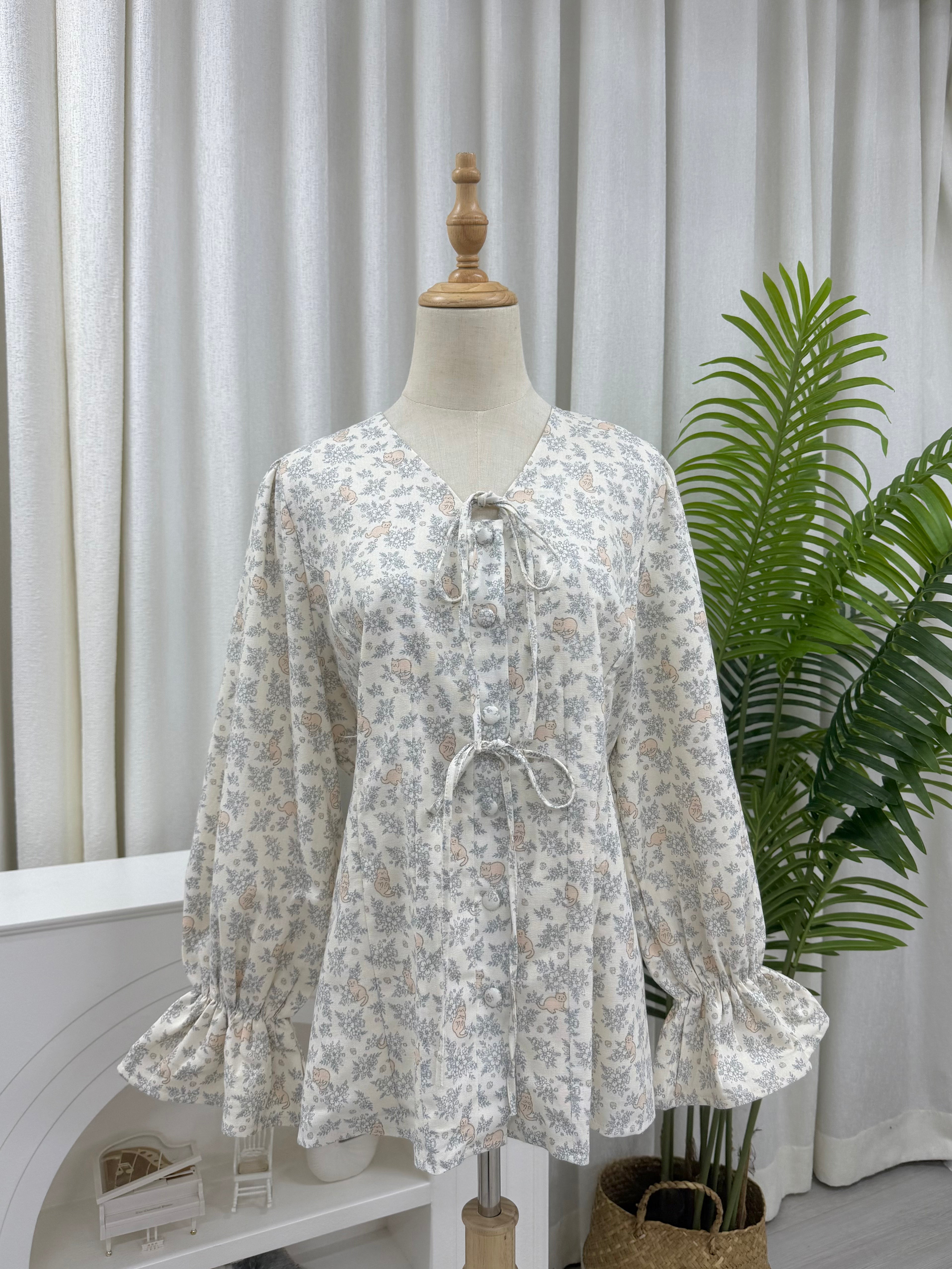Cottage Belle Imprinted Top