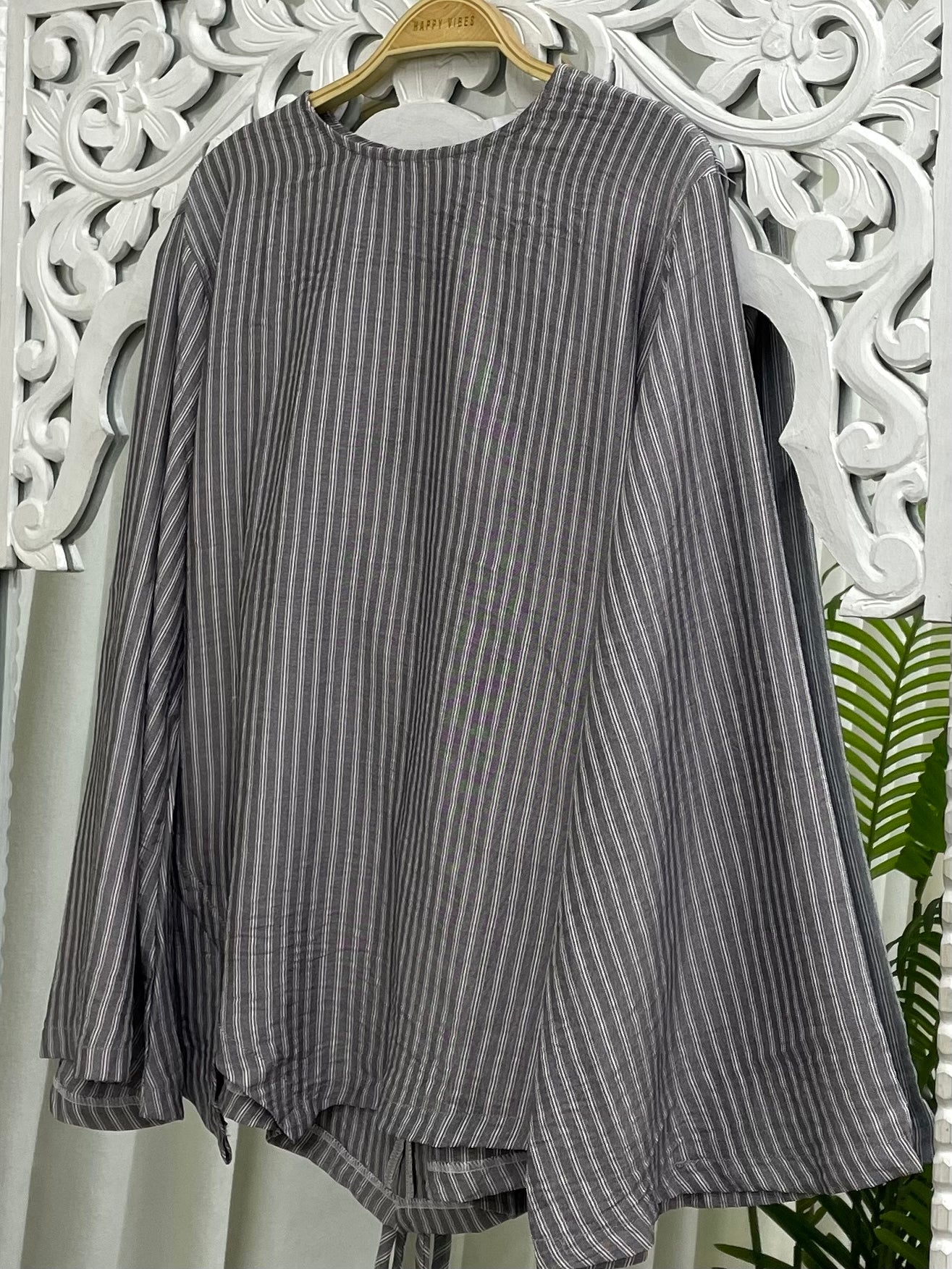 Cinch Muse Seam Top - Stripes