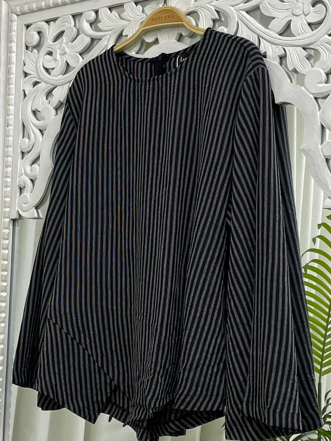 Cinch Muse Seam Top - Stripes