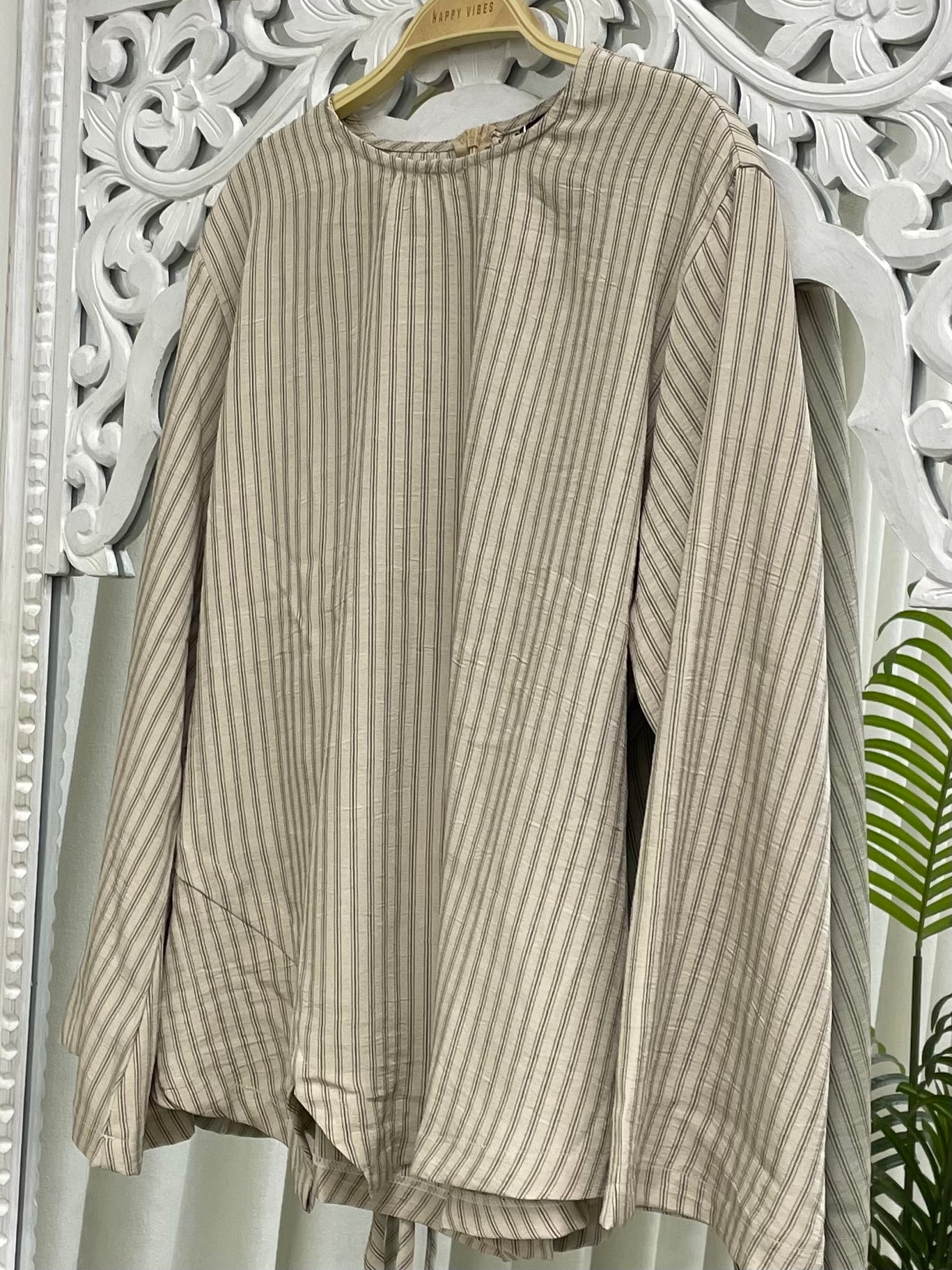 Cinch Muse Seam Top - Stripes
