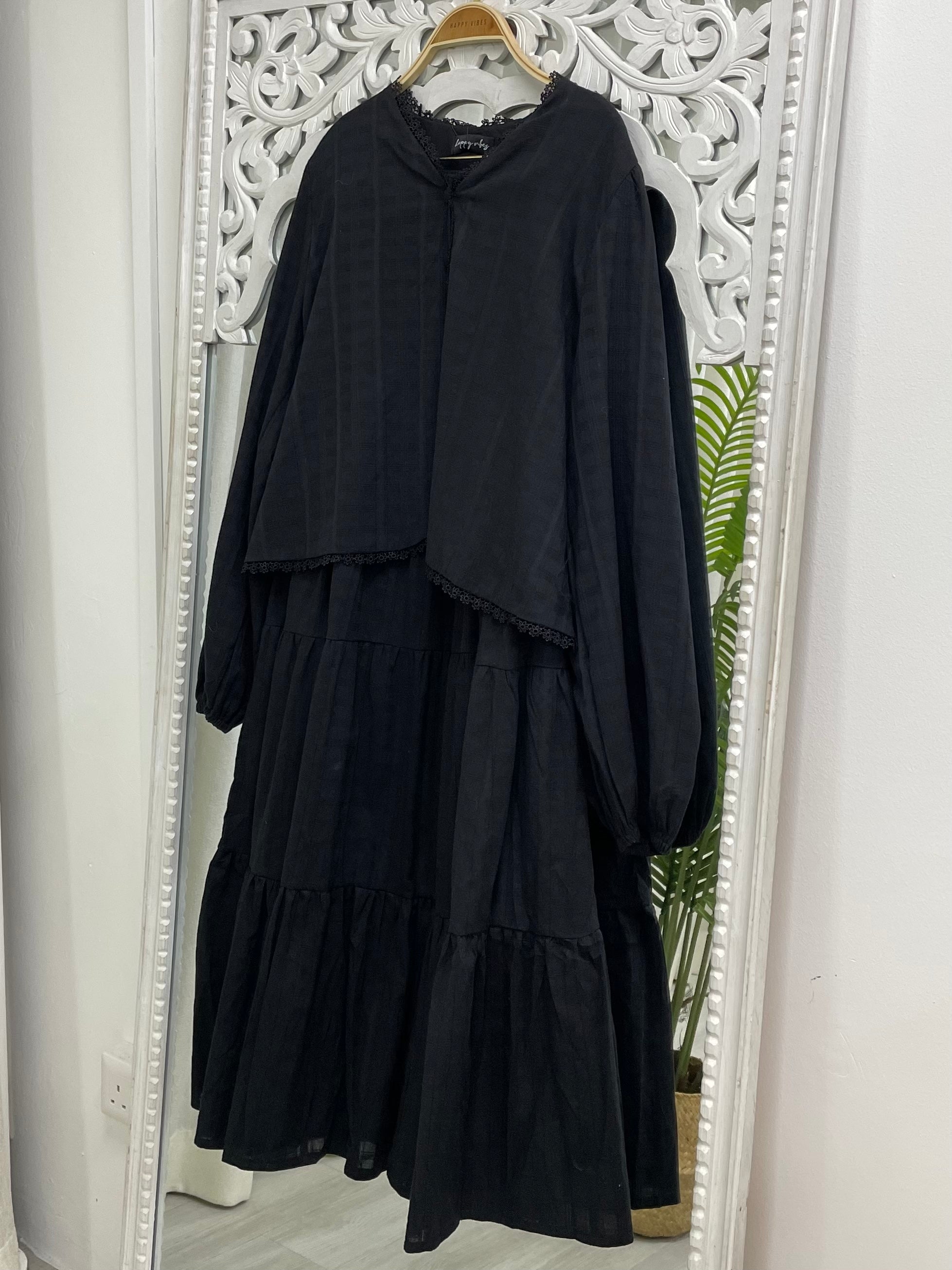 Solene Skirt set - Mono Plaid