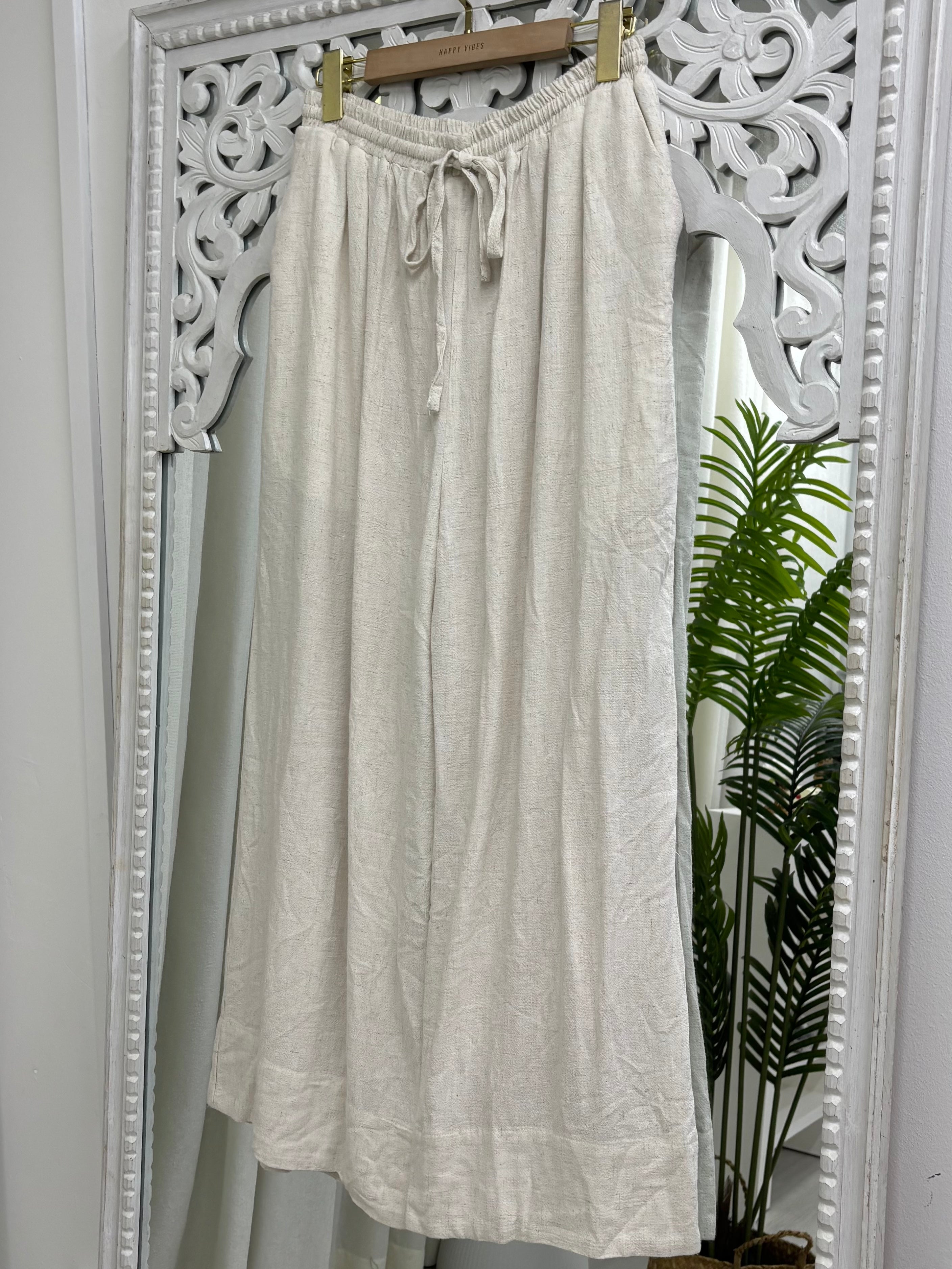 The Essential Linen Pants HV Label