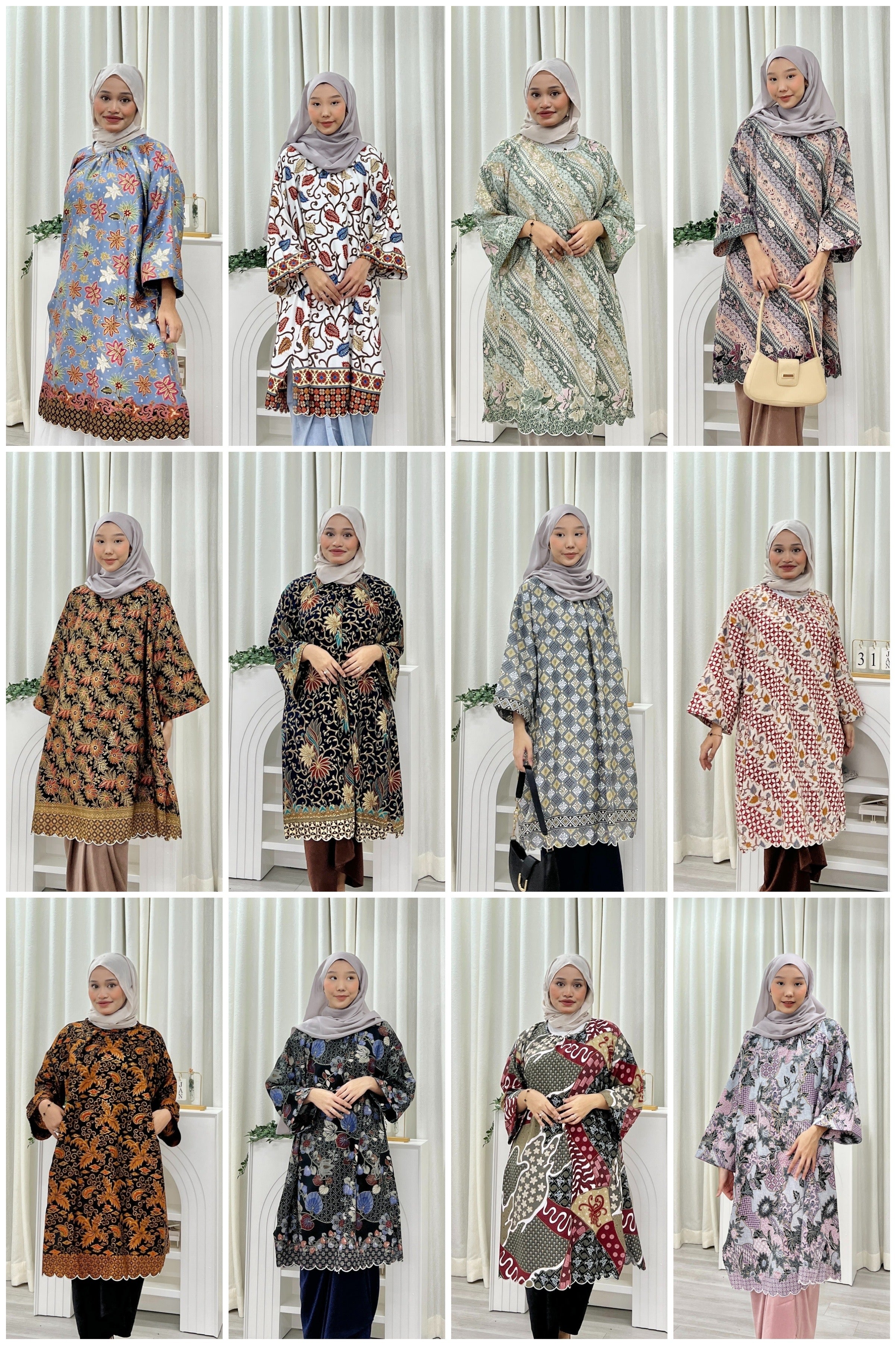 Batik Oversized Tunic BOT