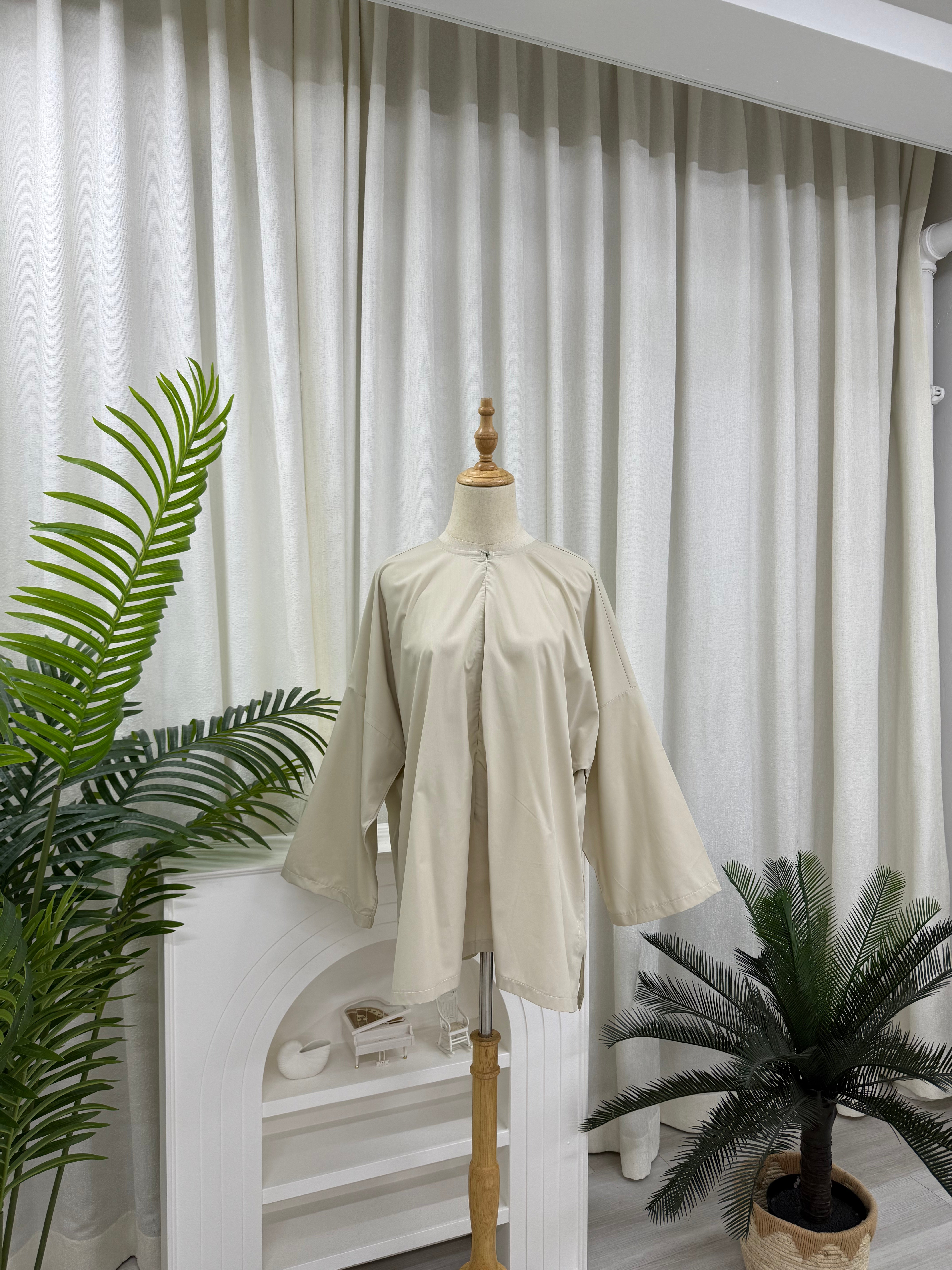 Zora Breezy Oversized Blouse