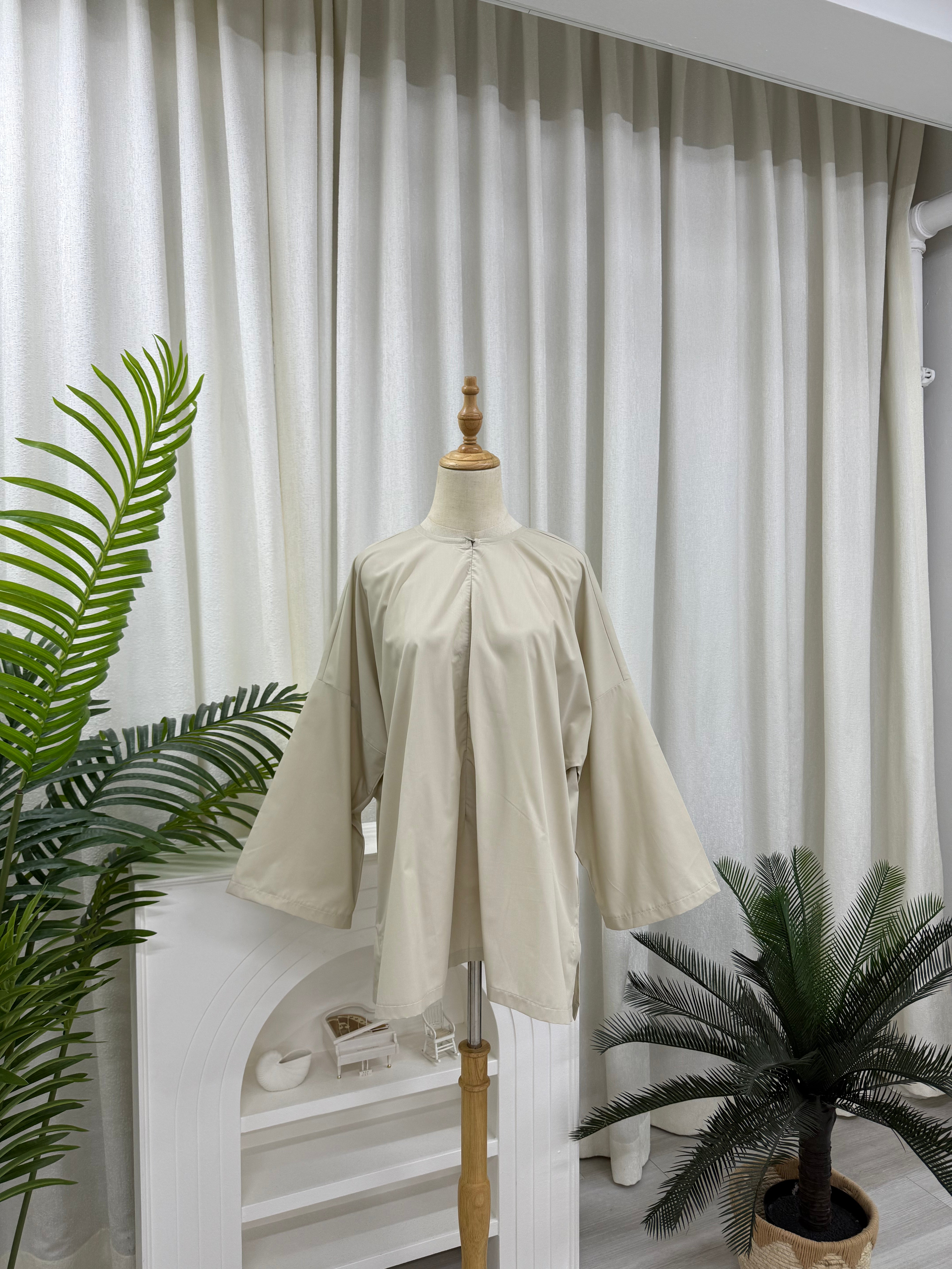 Zora Breezy Oversized Blouse