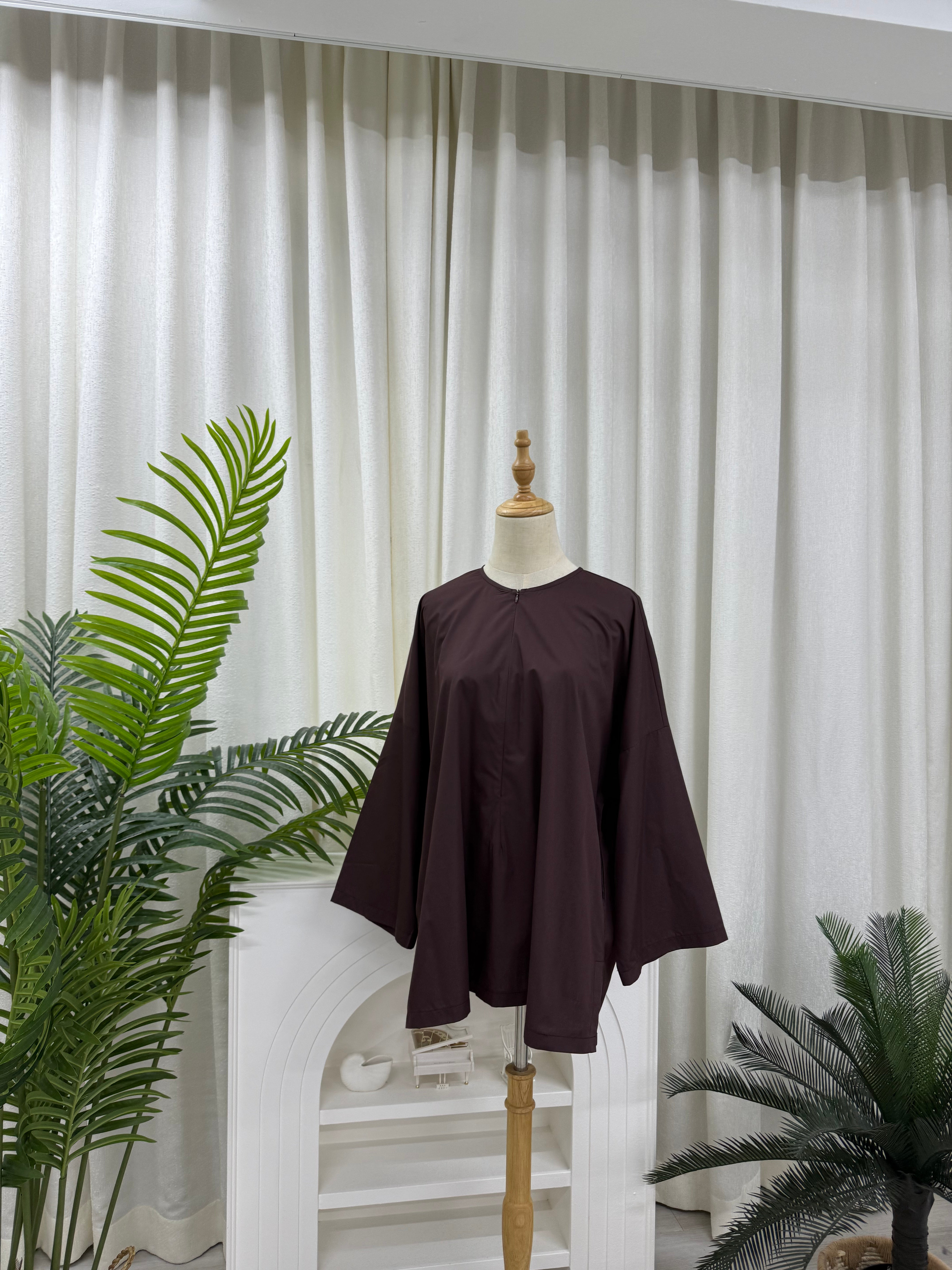 Zora Breezy Oversized Blouse