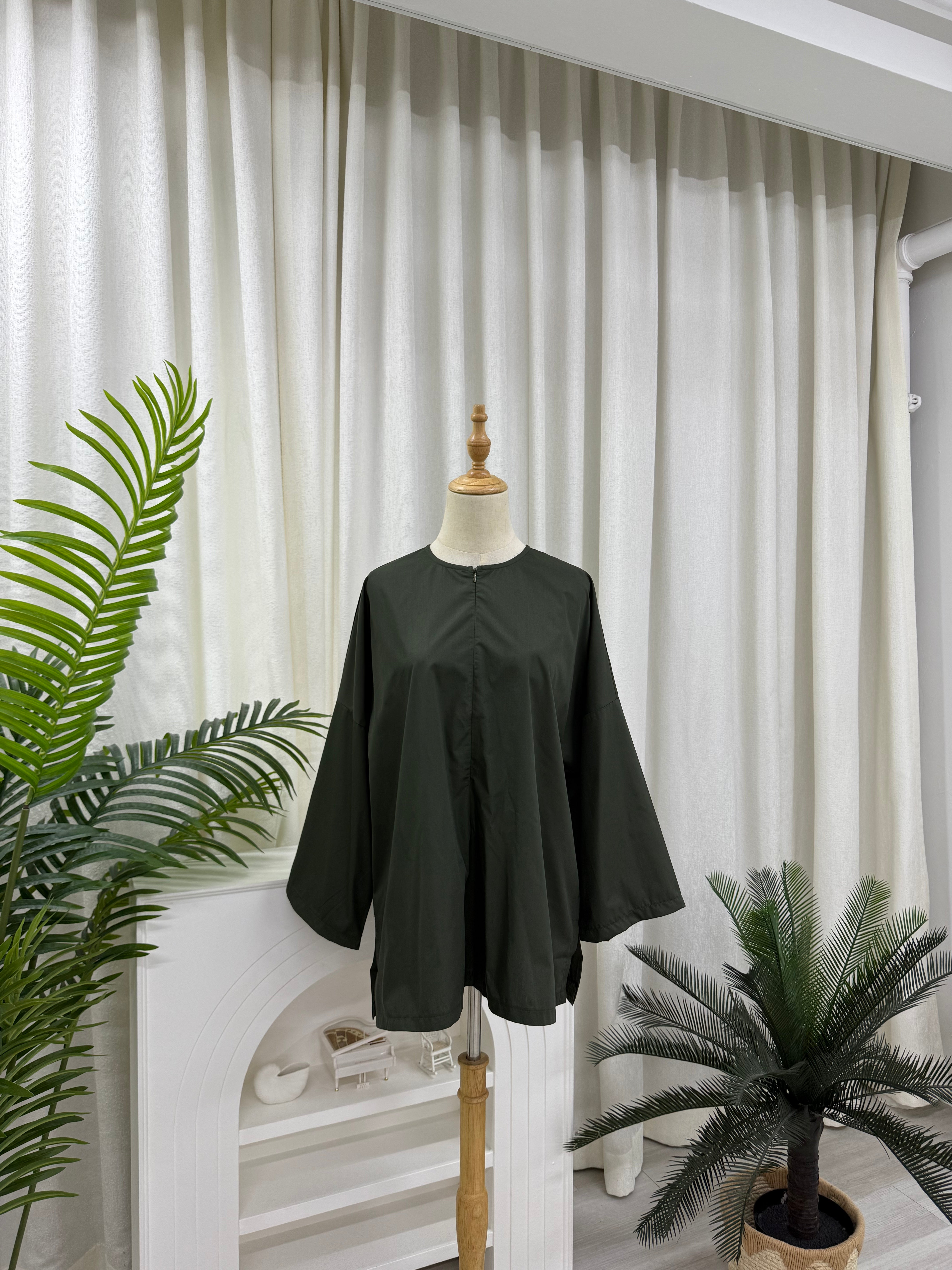 Zora Breezy Oversized Blouse