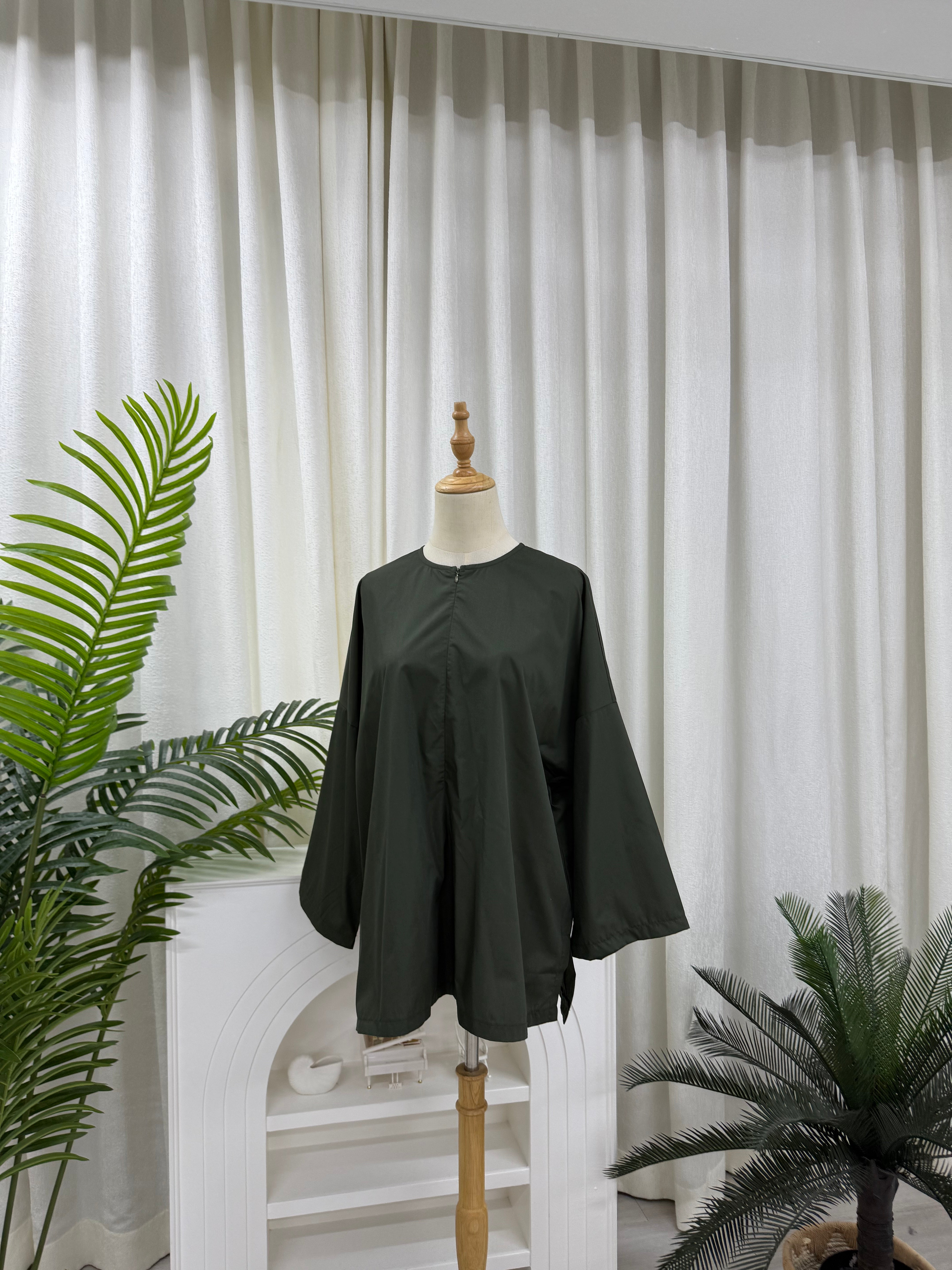 Zora Breezy Oversized Blouse