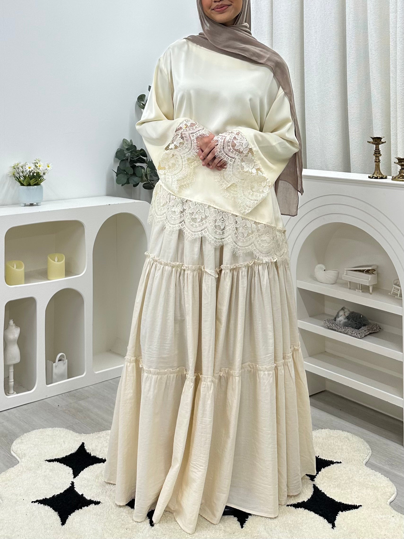 Valentina Satin Blouse HV LABEL Top