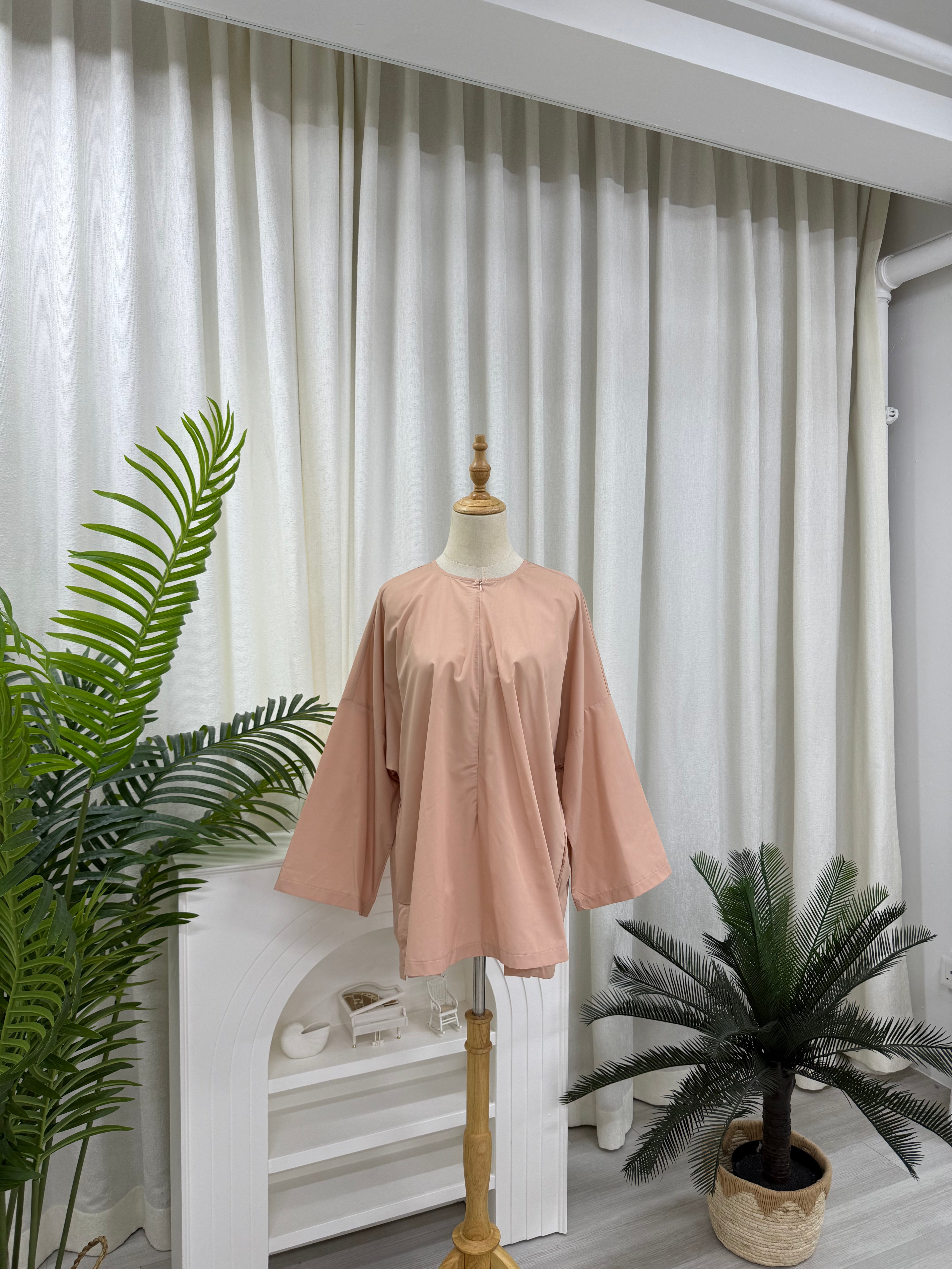 Zora Breezy Oversized Blouse