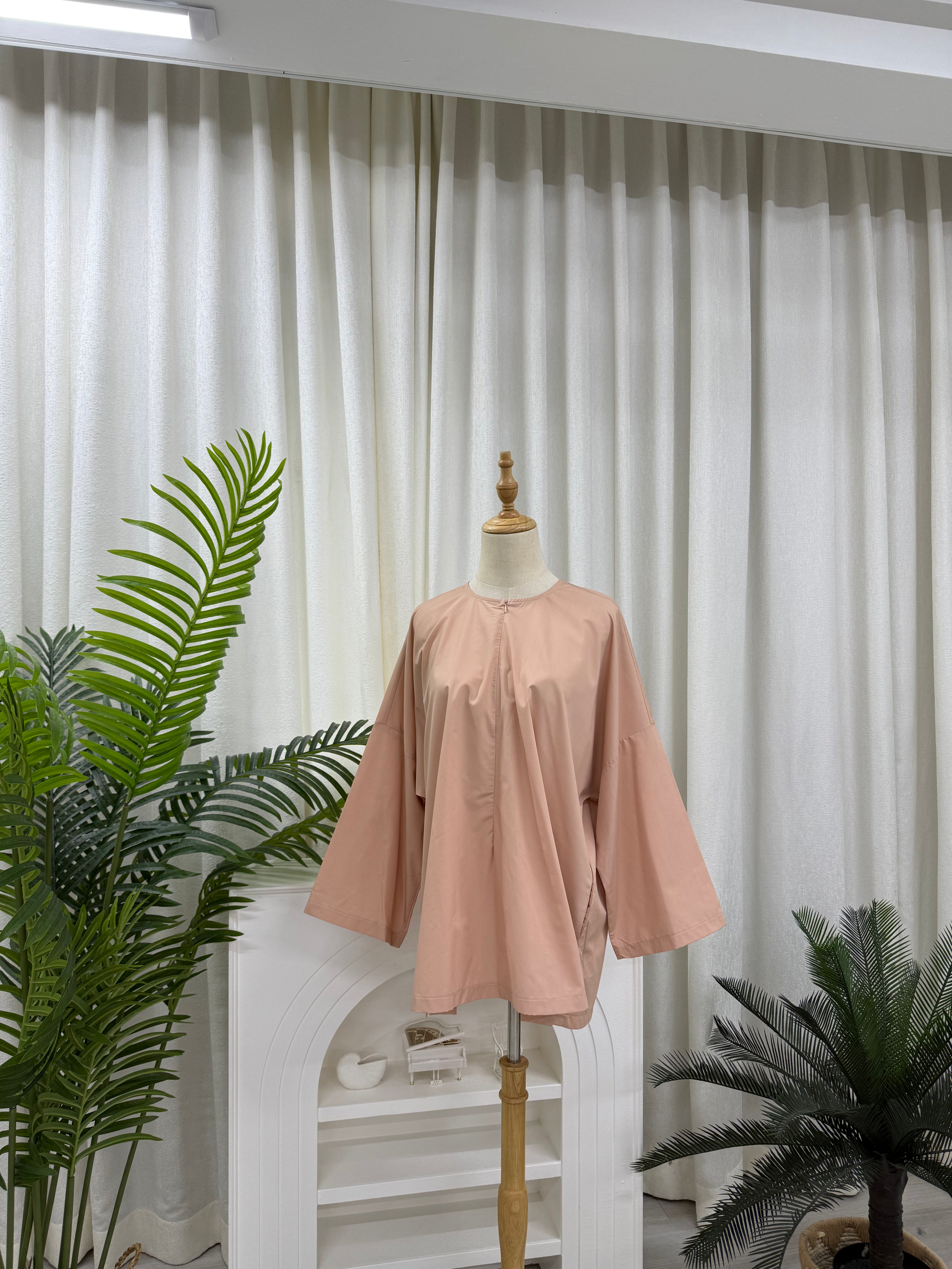 Zora Breezy Oversized Blouse