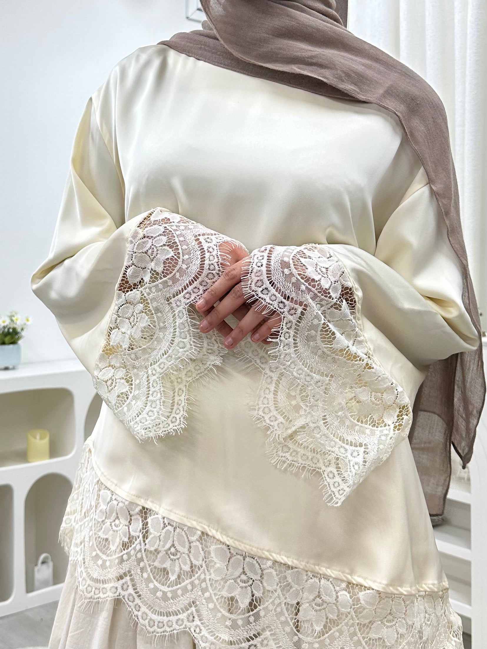 Valentina Satin Blouse HV LABEL Top