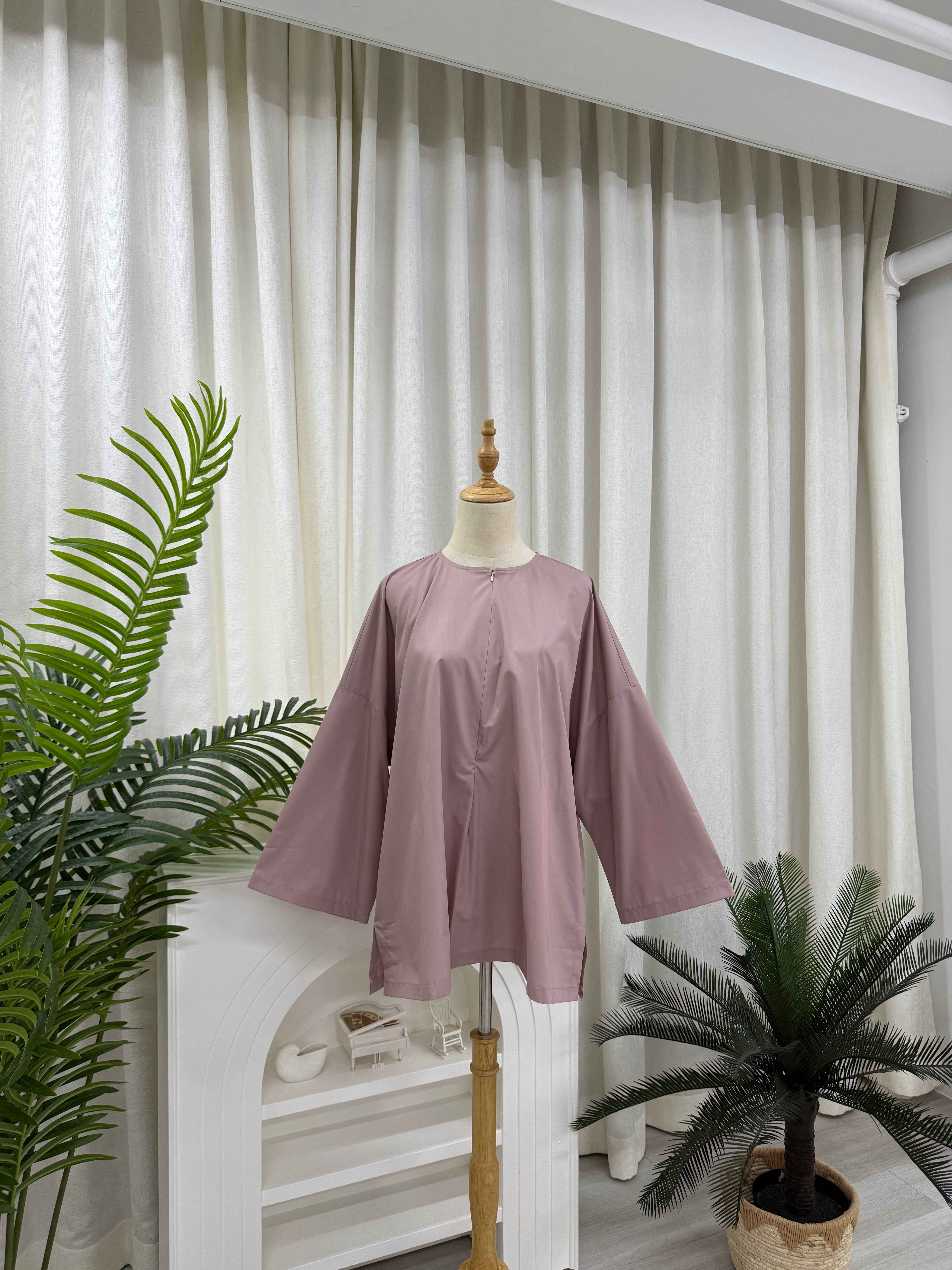 Zora Breezy Oversized Blouse