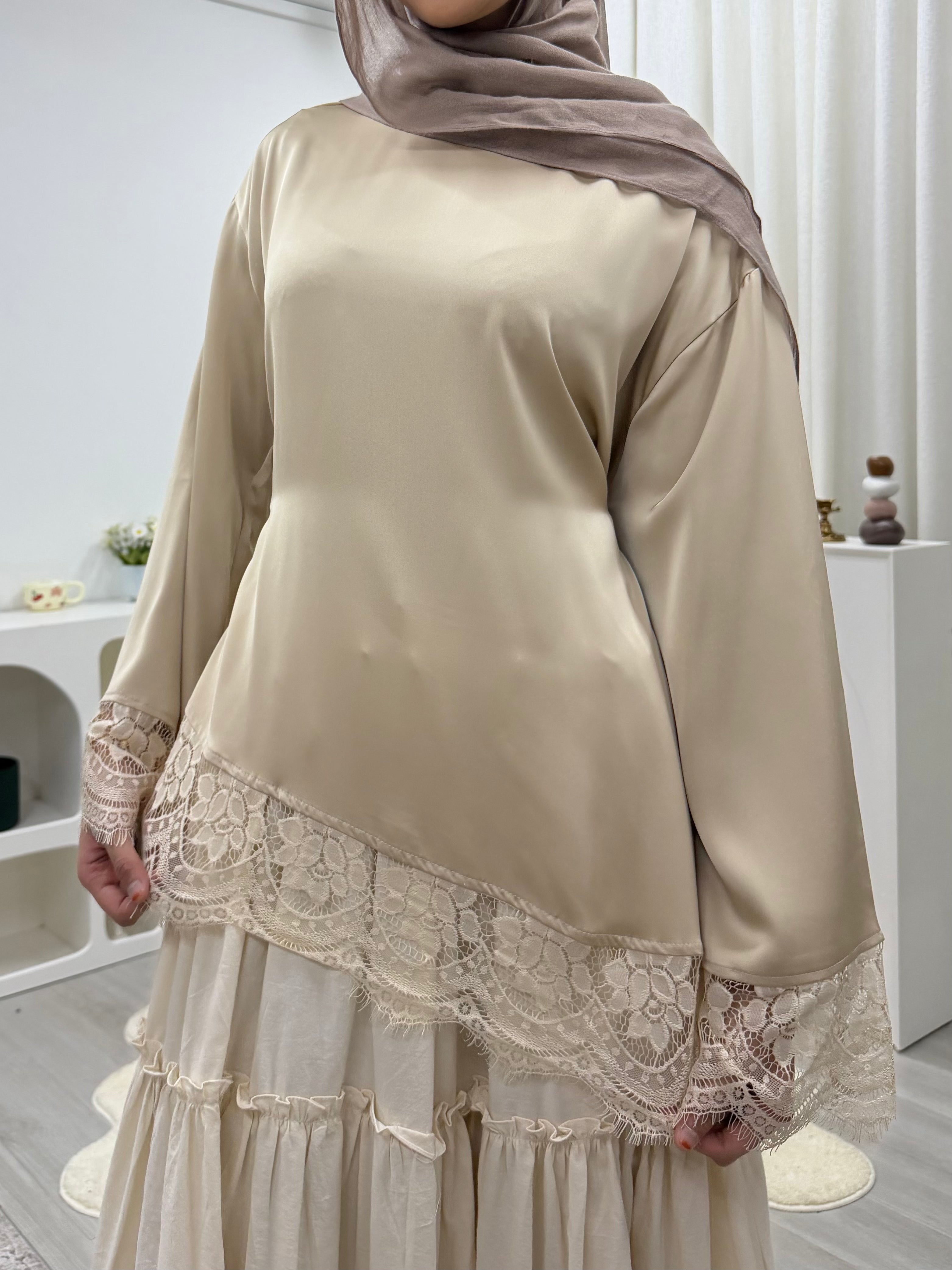 Valentina Satin Blouse HV LABEL Top