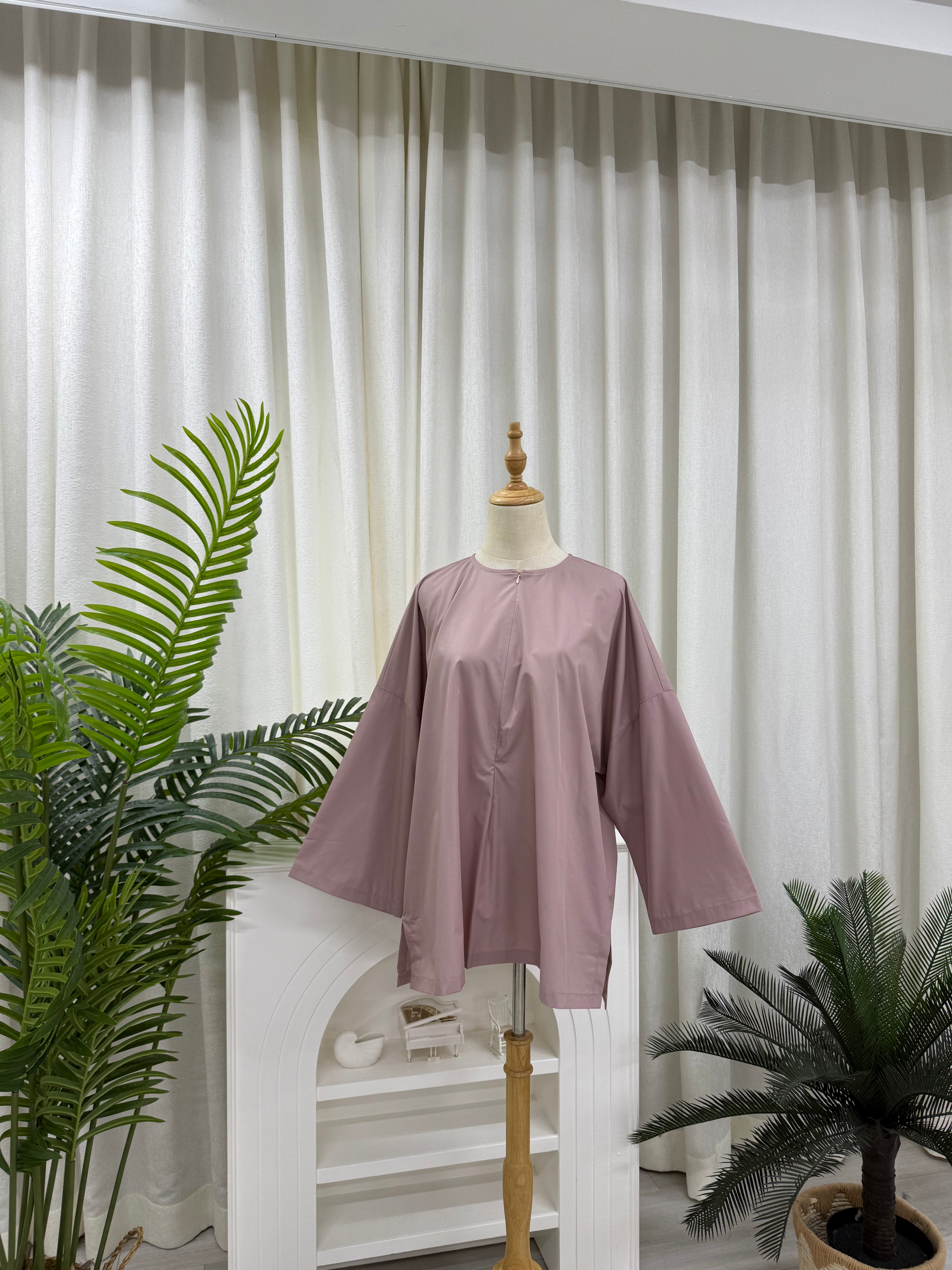 Zora Breezy Oversized Blouse
