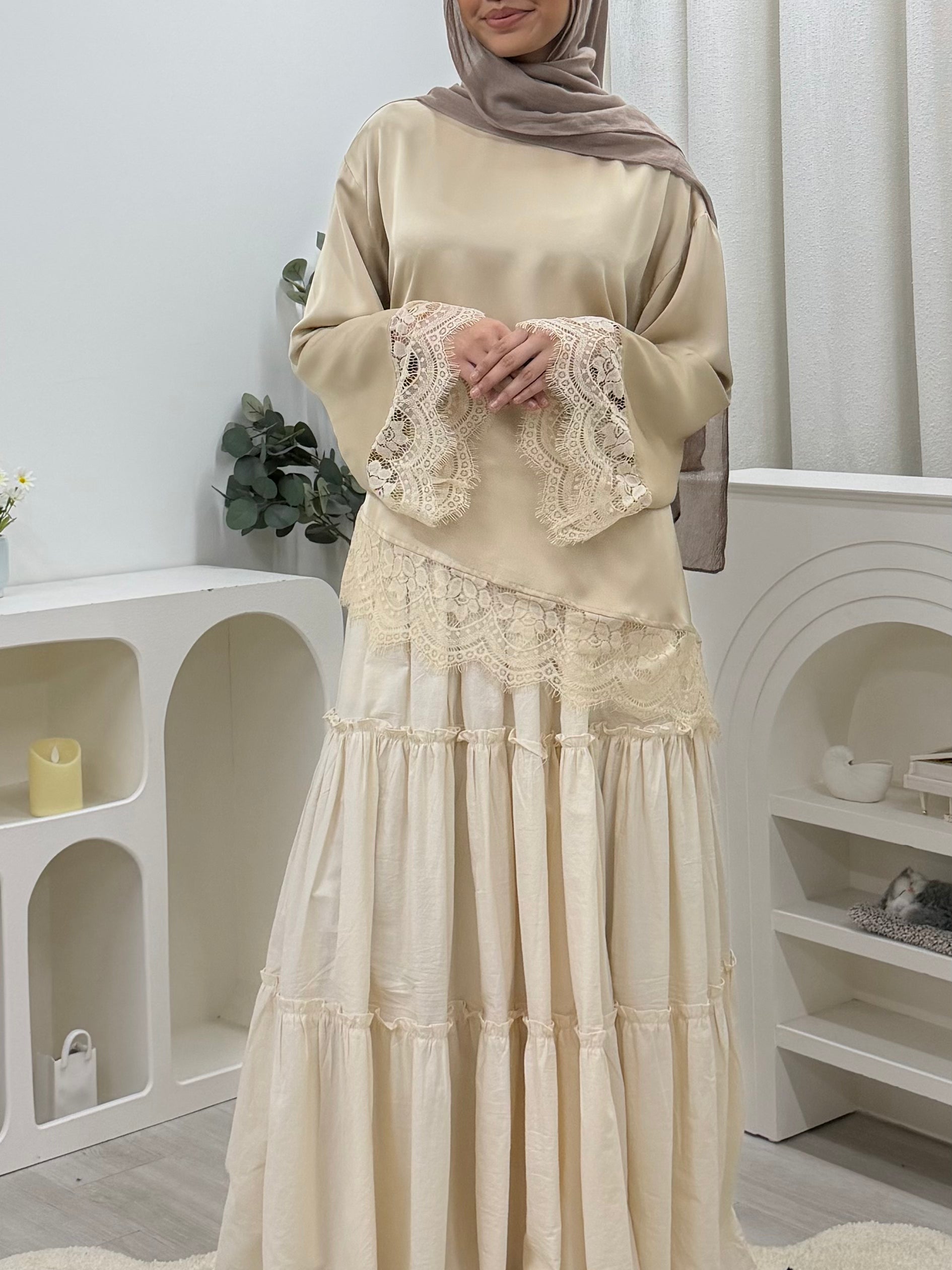 Valentina Satin Blouse HV LABEL Top