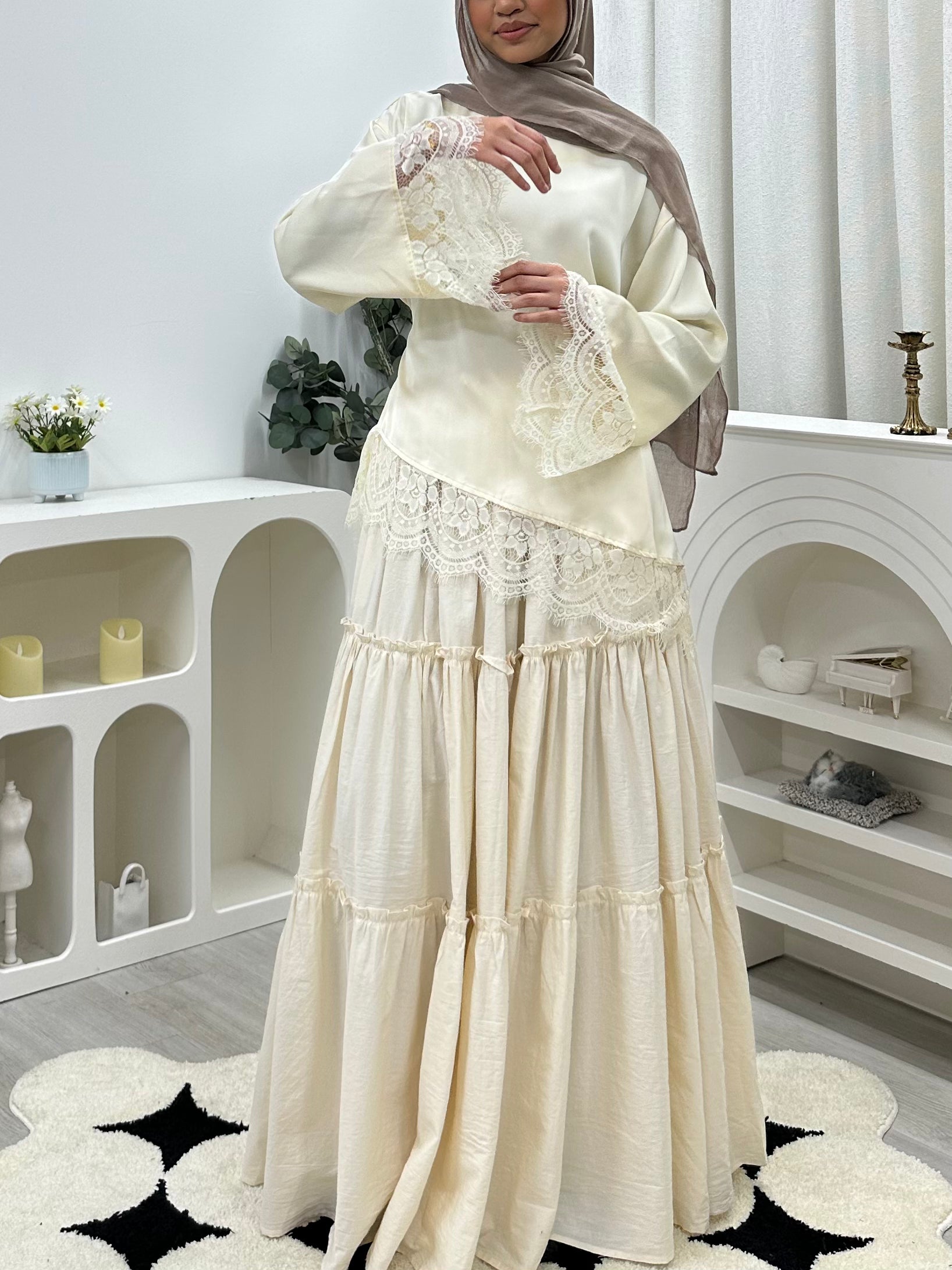 Valentina Satin Blouse HV LABEL Top