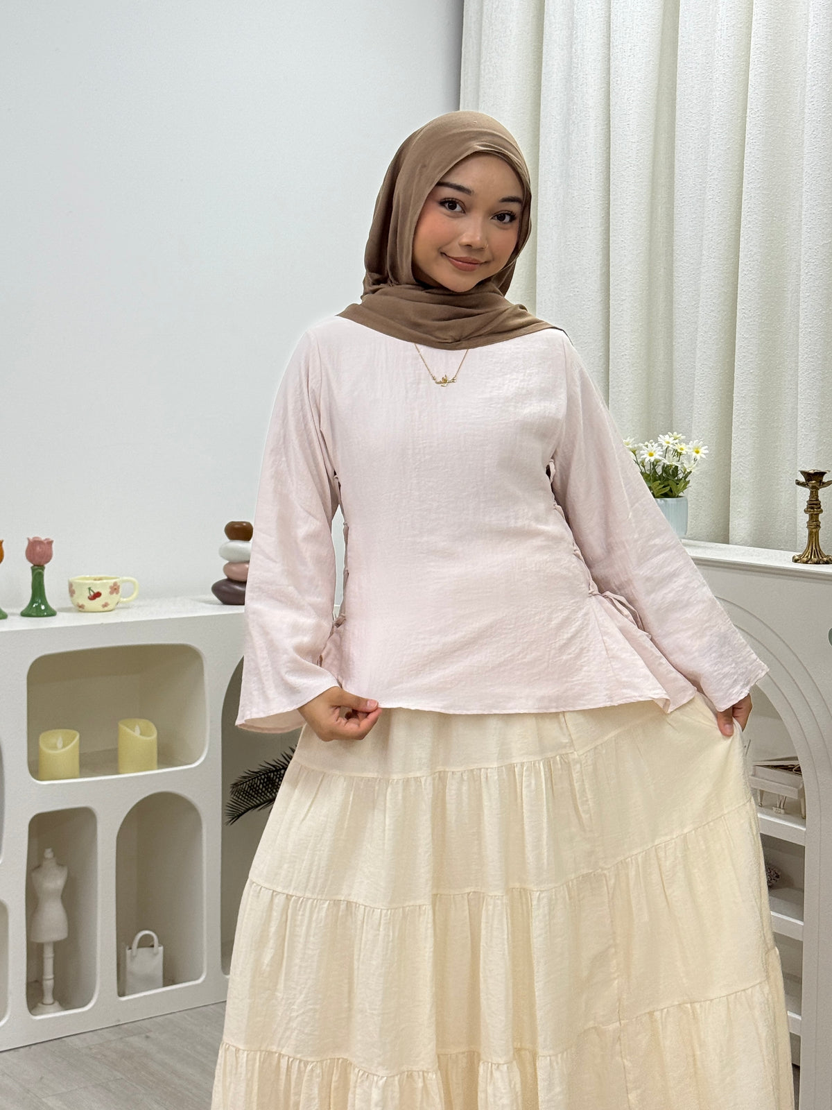 Serene Side Corset Blouse
