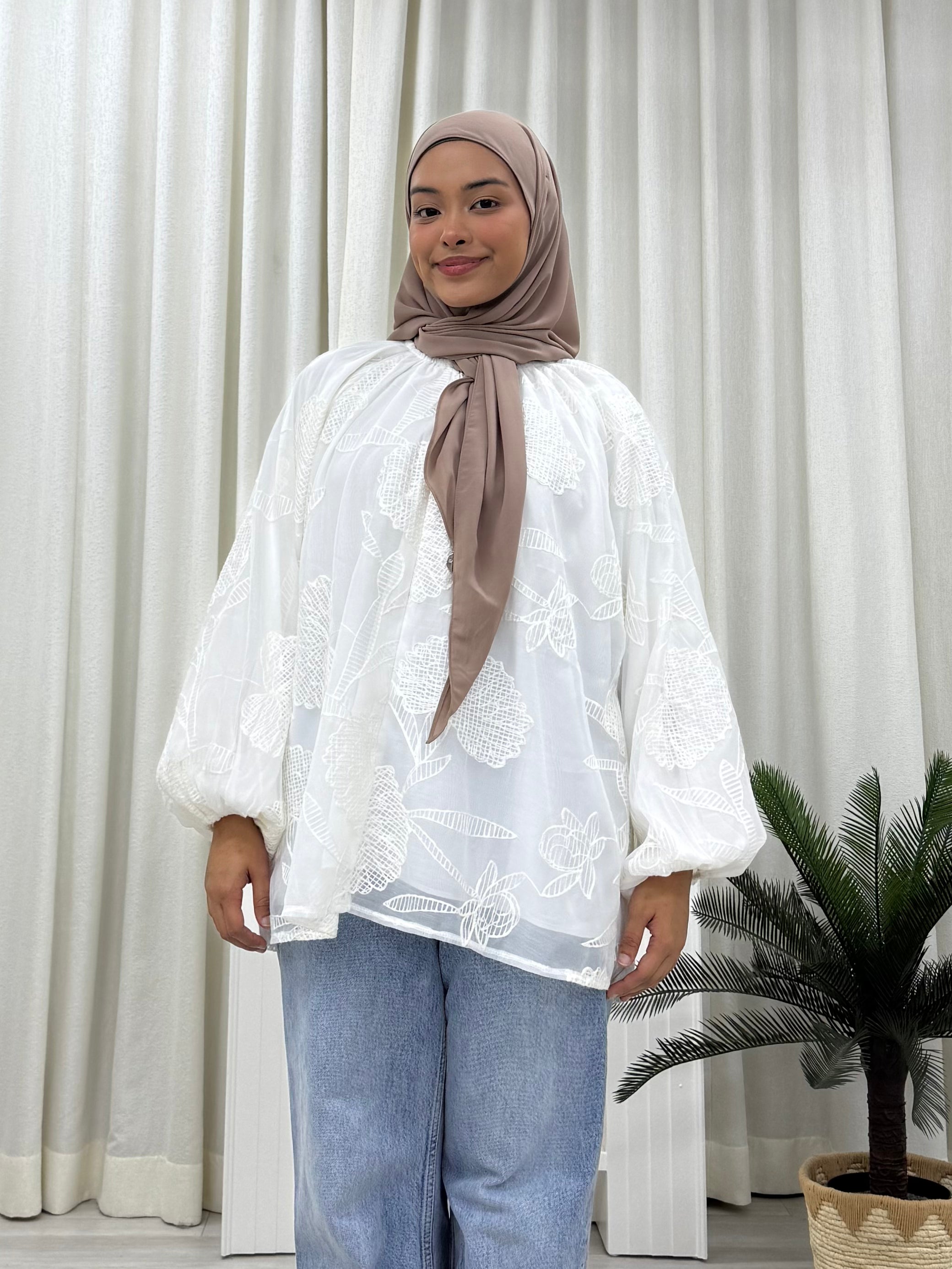 Fleur Organza Top (Nursing Friendly)
