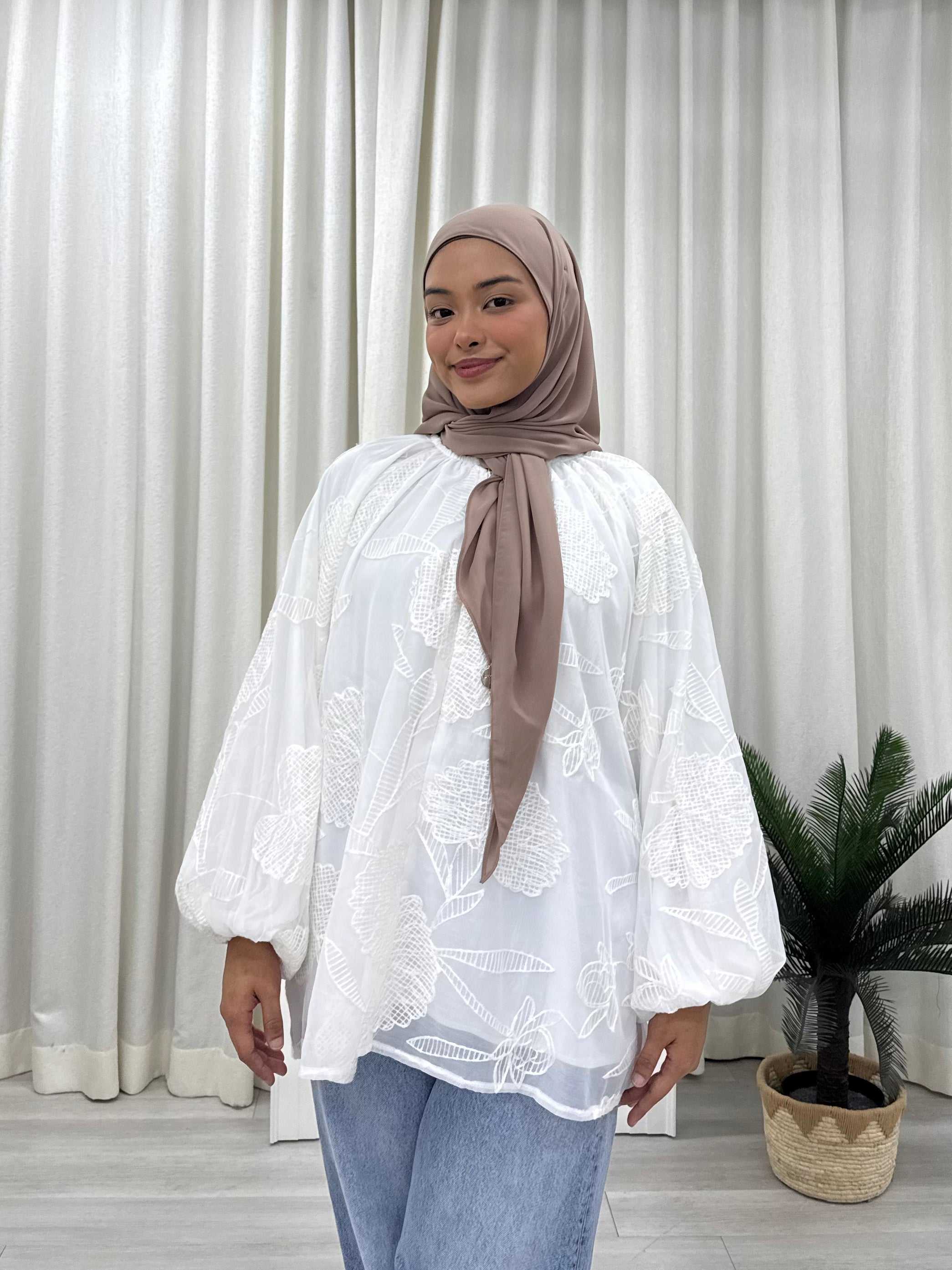 Fleur Organza Top (Nursing Friendly)
