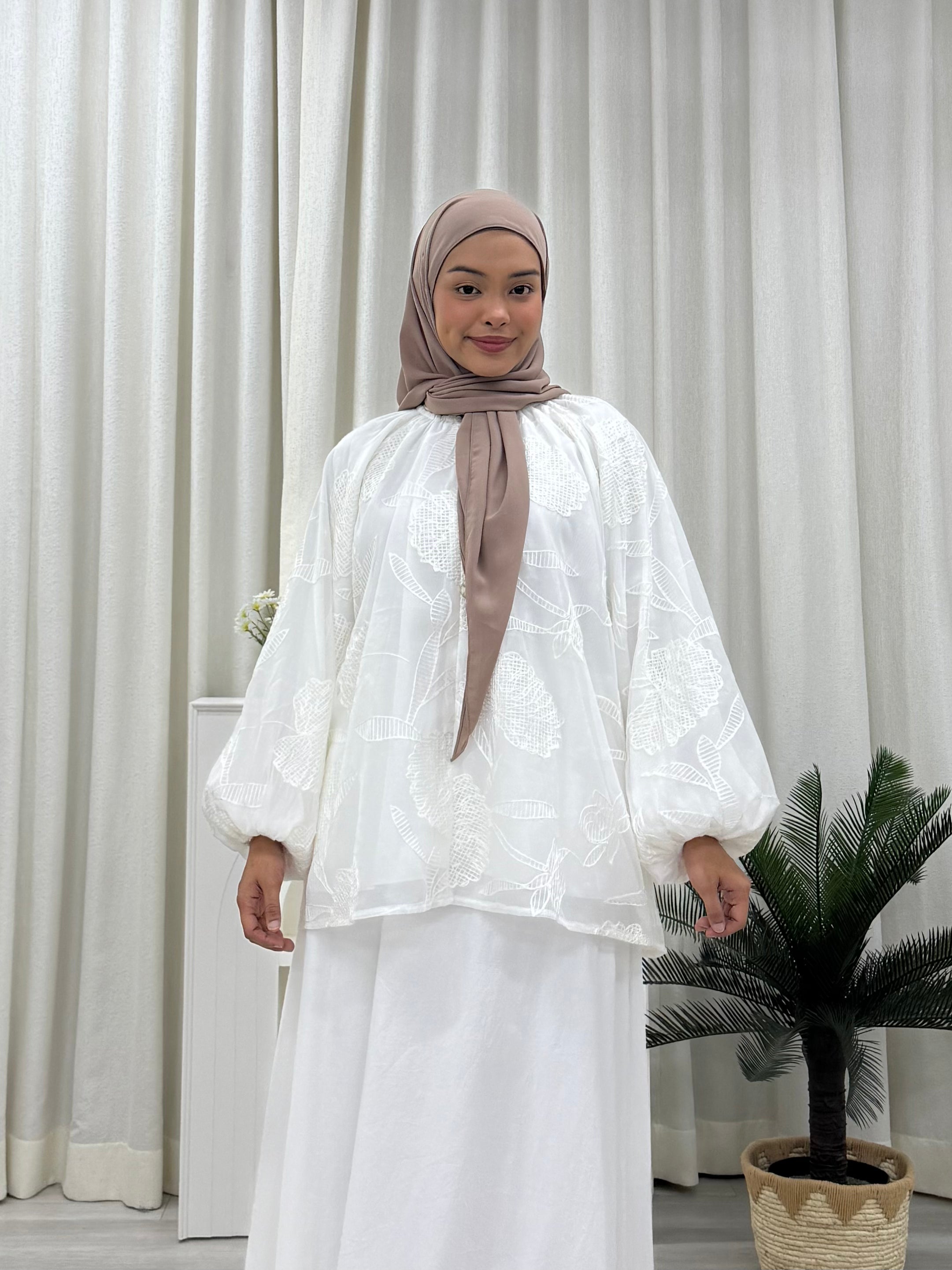 Fleur Organza Top (Nursing Friendly)