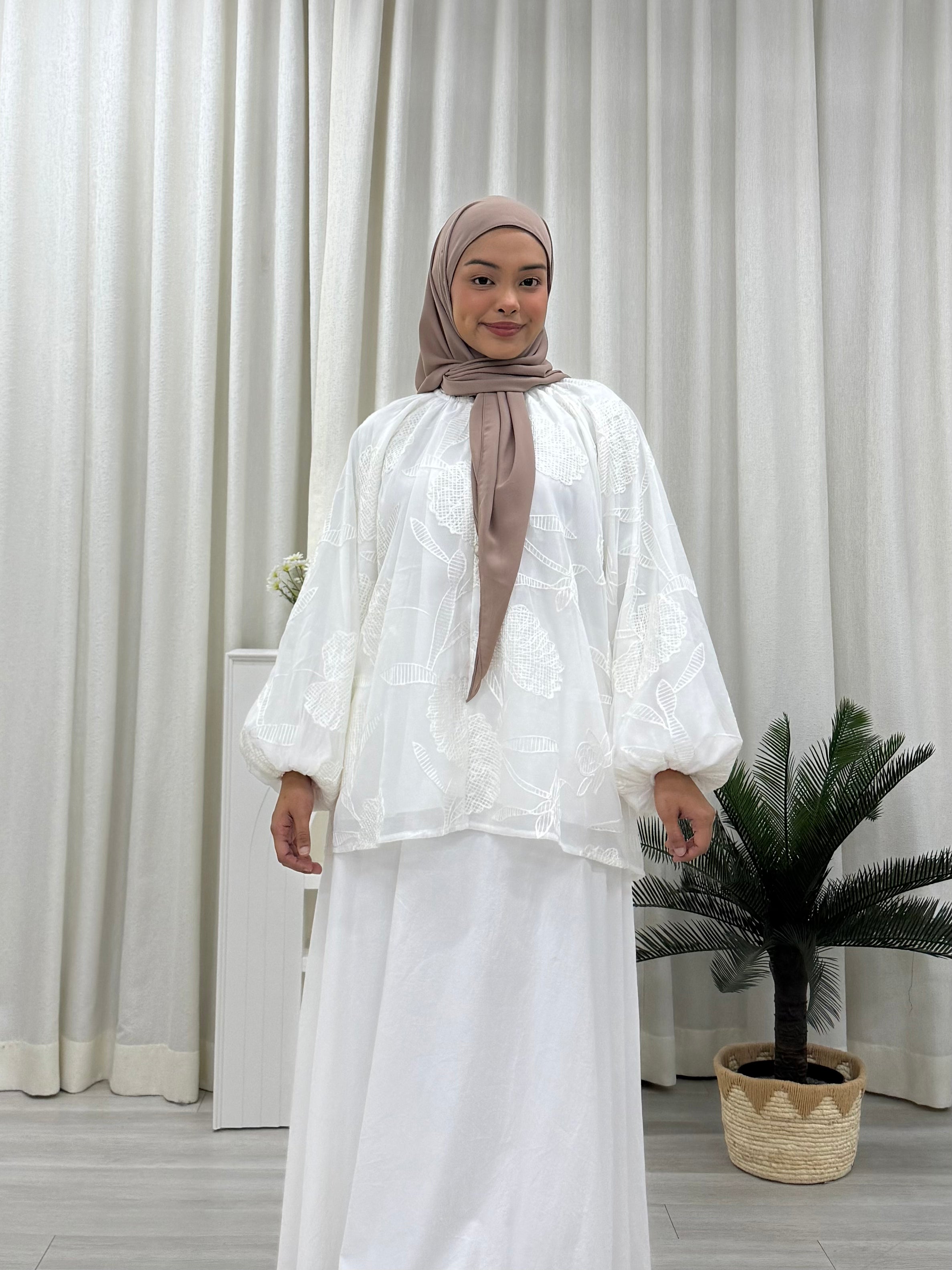 Fleur Organza Top (Nursing Friendly)