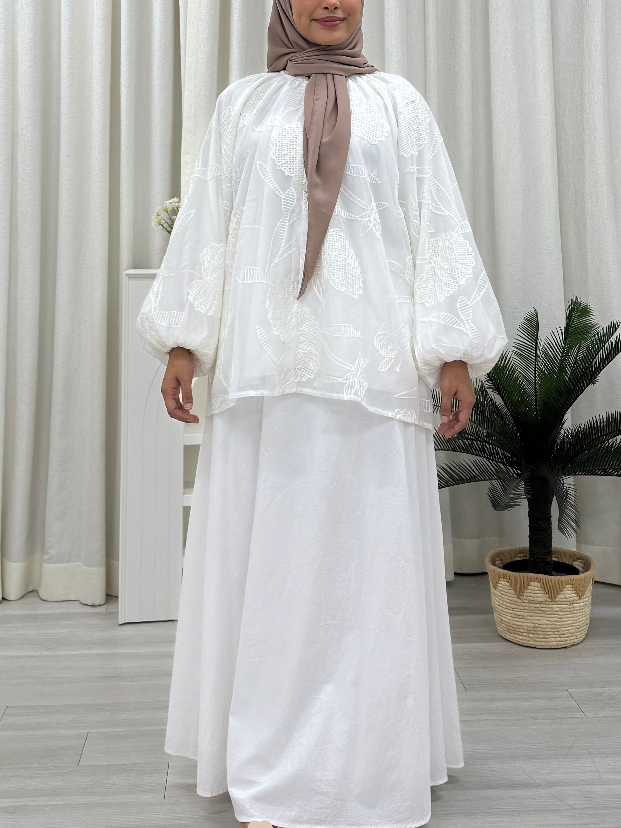 Fleur Organza Top (Nursing Friendly)