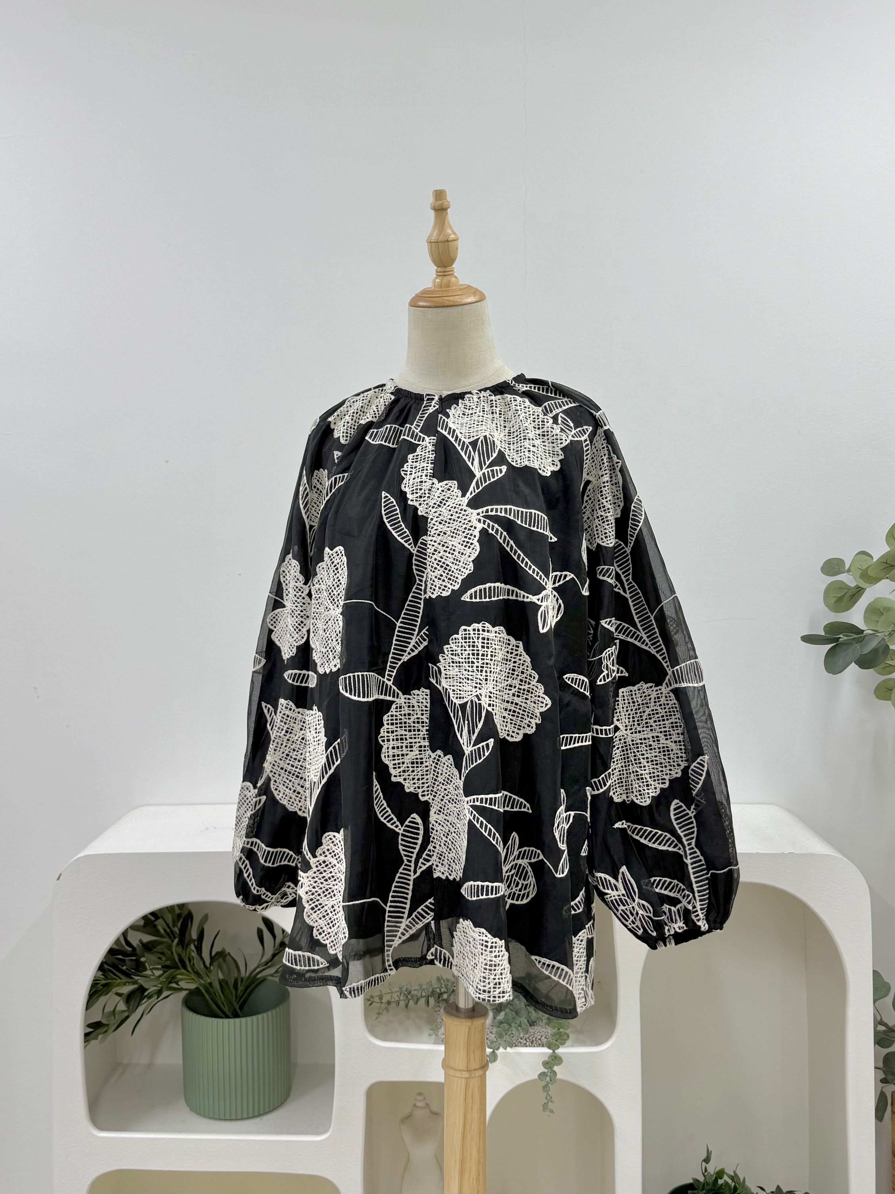 Fleur Organza Top (Nursing Friendly)