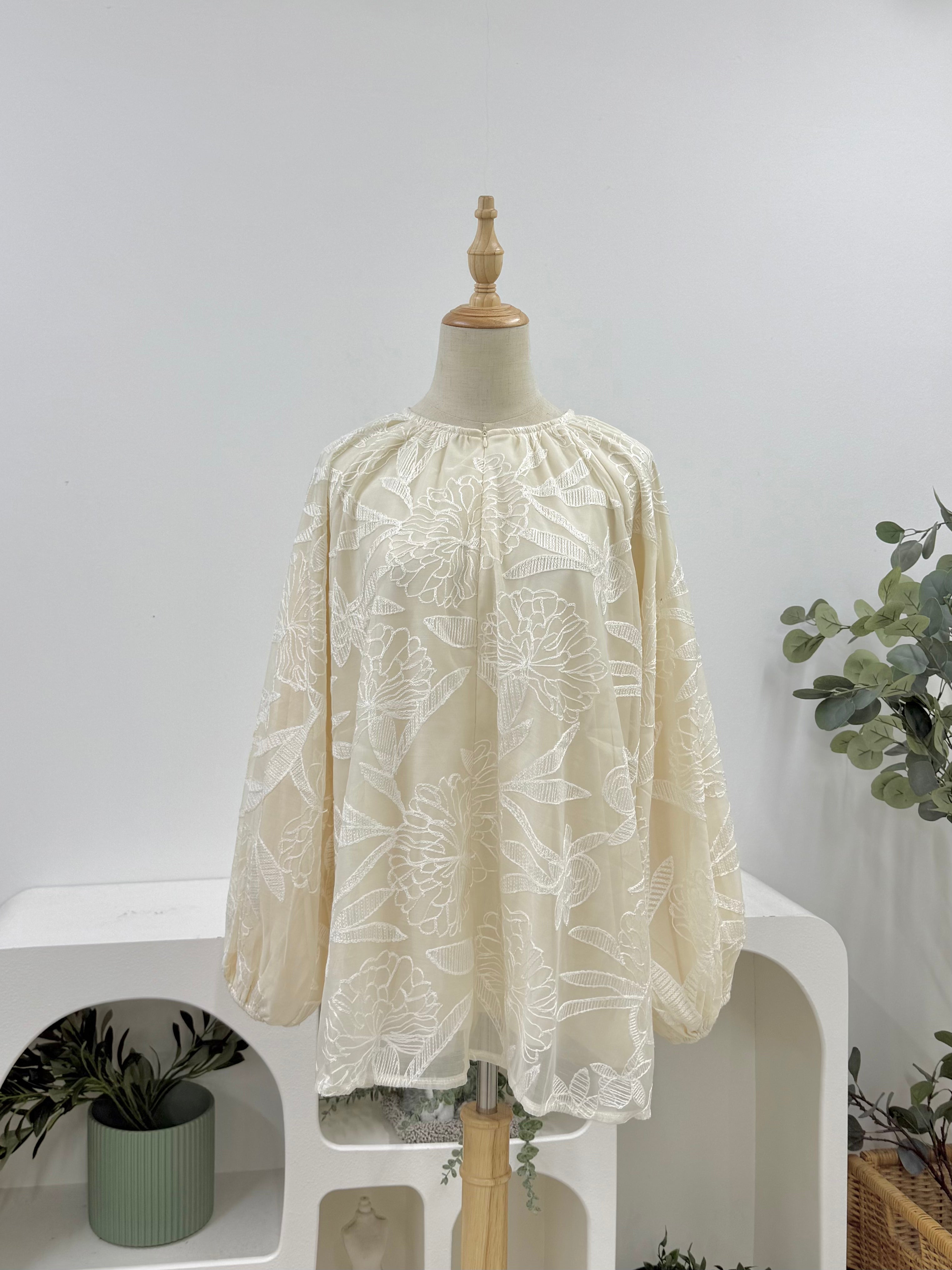 Fleur Organza Top (Nursing Friendly)