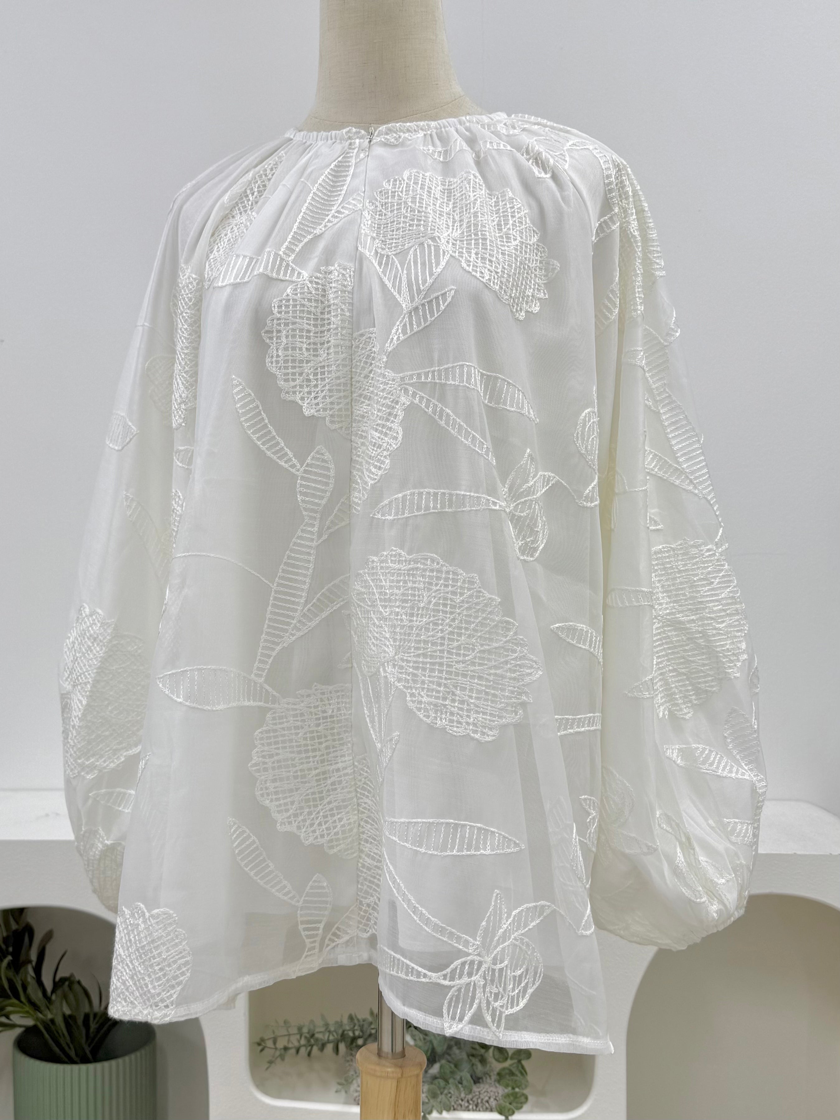 Fleur Organza Top (Nursing Friendly)