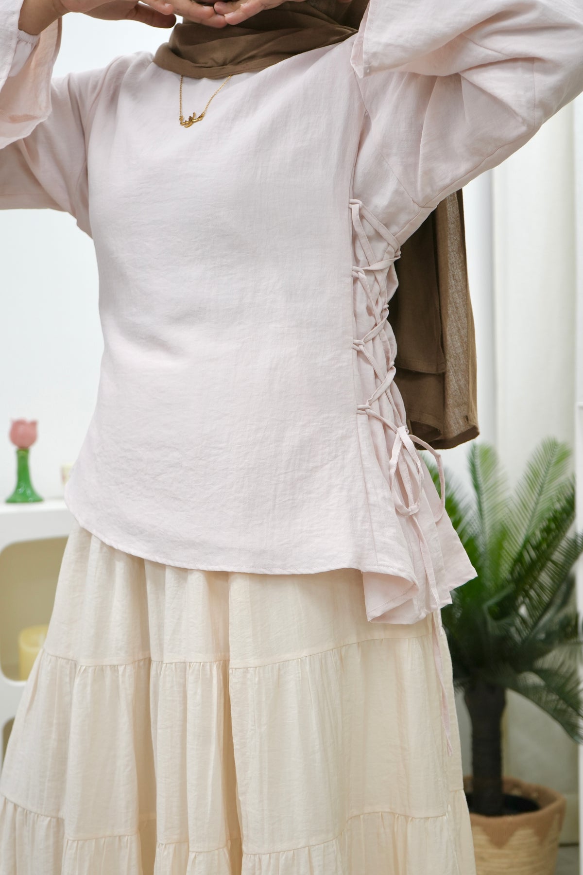 Serene Side Corset Blouse