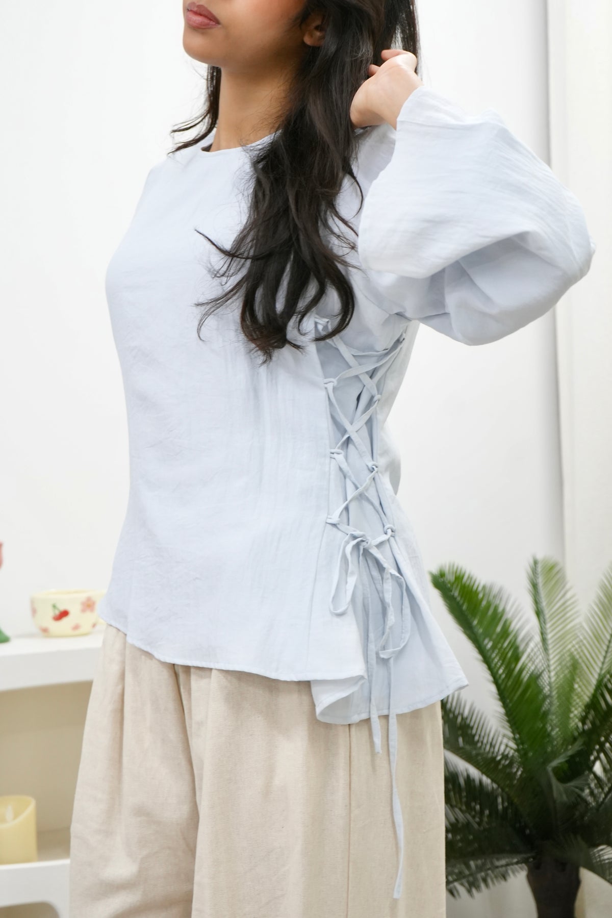 Serene Side Corset Blouse