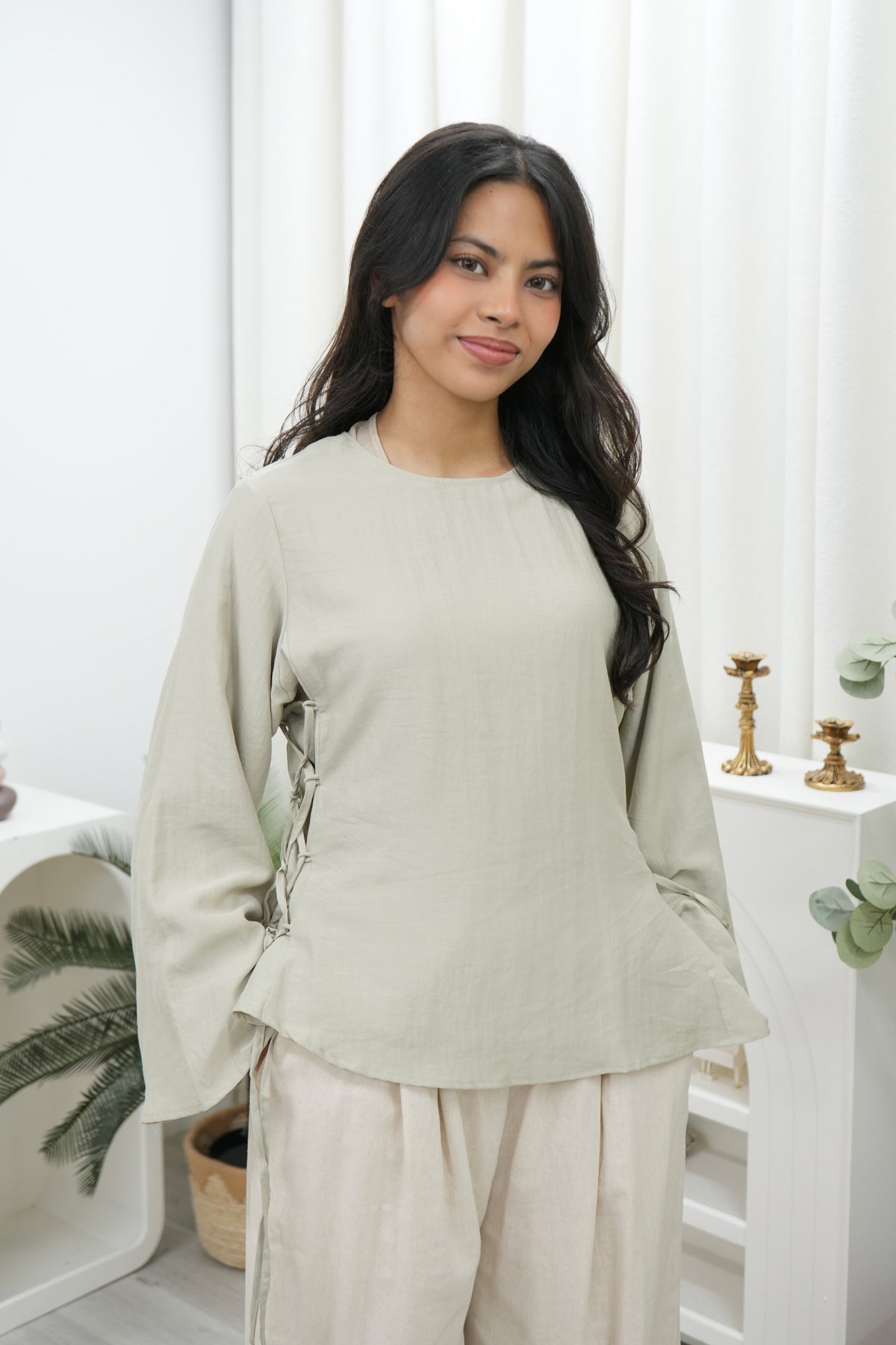 Serene Side Corset Blouse