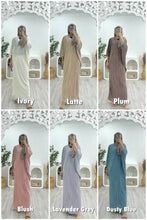 Load image into Gallery viewer, Pleated Iridescent Kaftan
