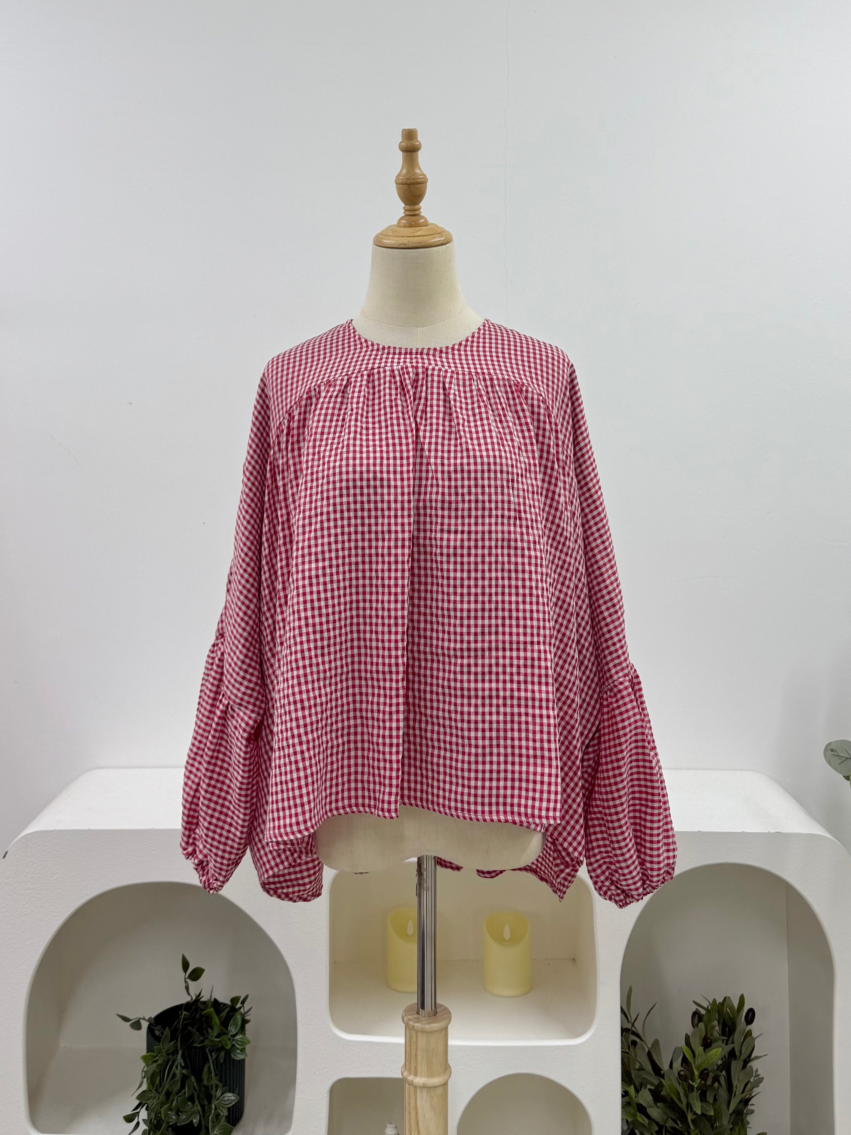 Winne Puff Sleeve Blouse HV Label