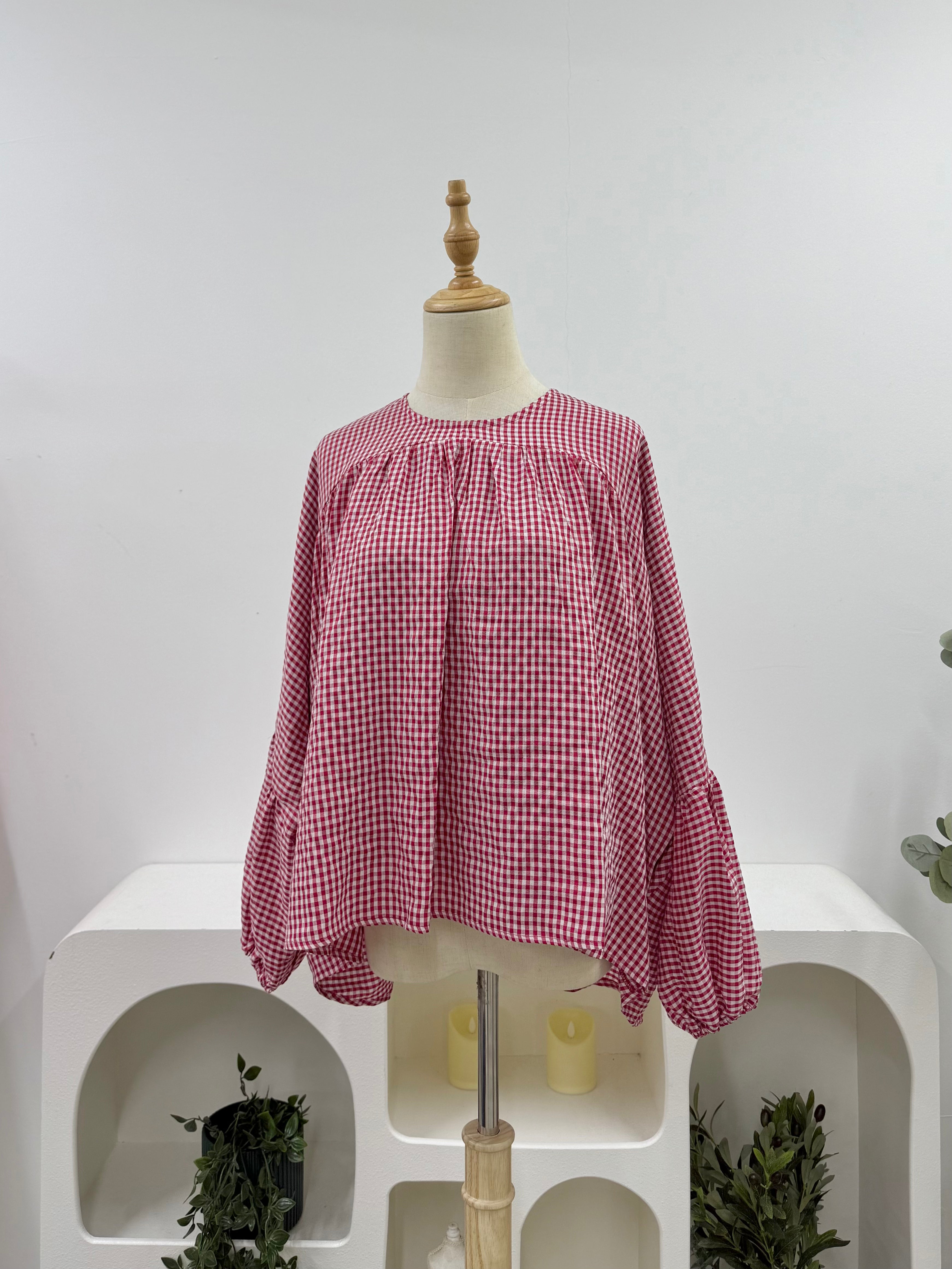 Winne Puff Sleeve Blouse HV Label