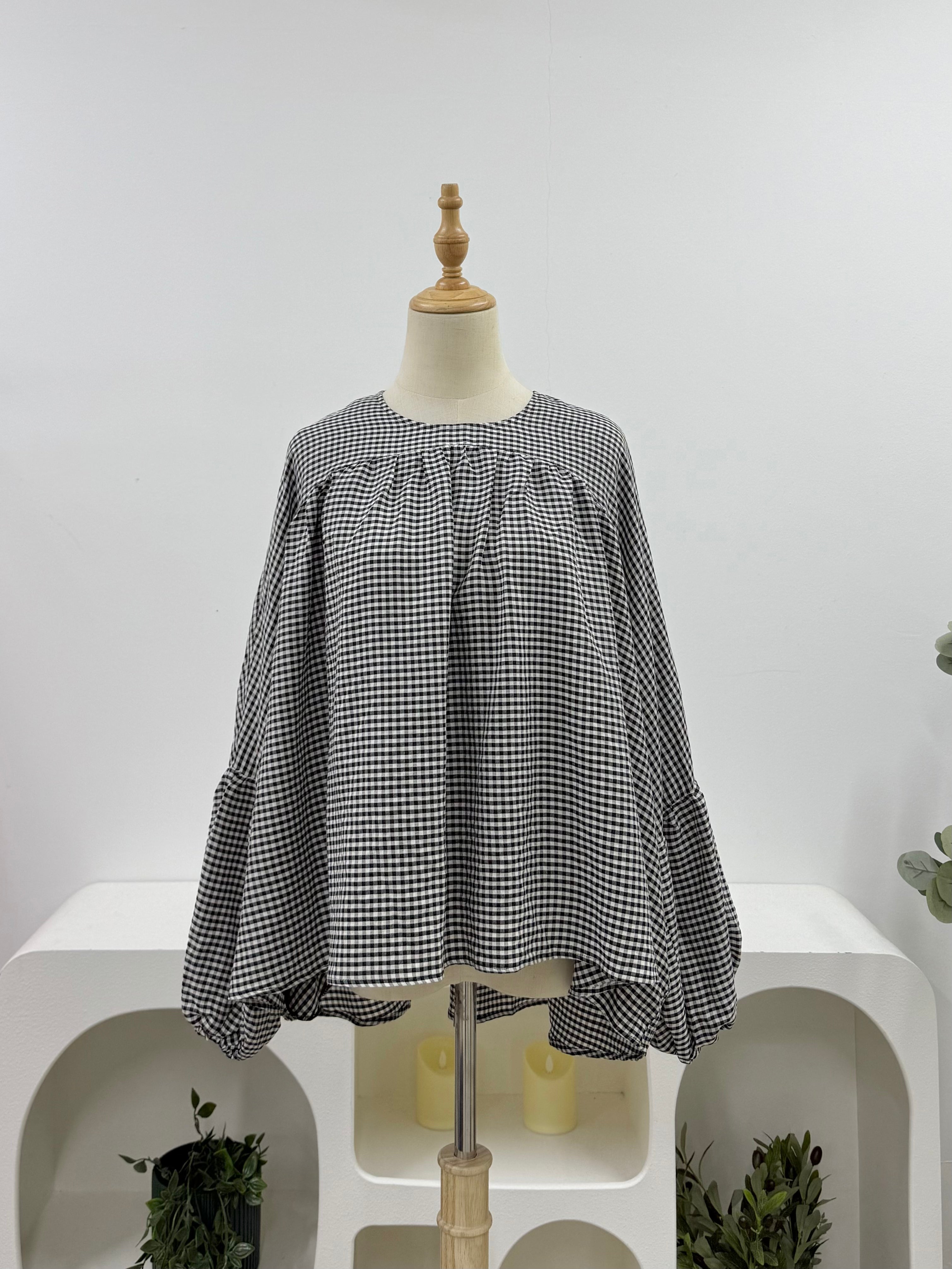 Winne Puff Sleeve Blouse HV Label