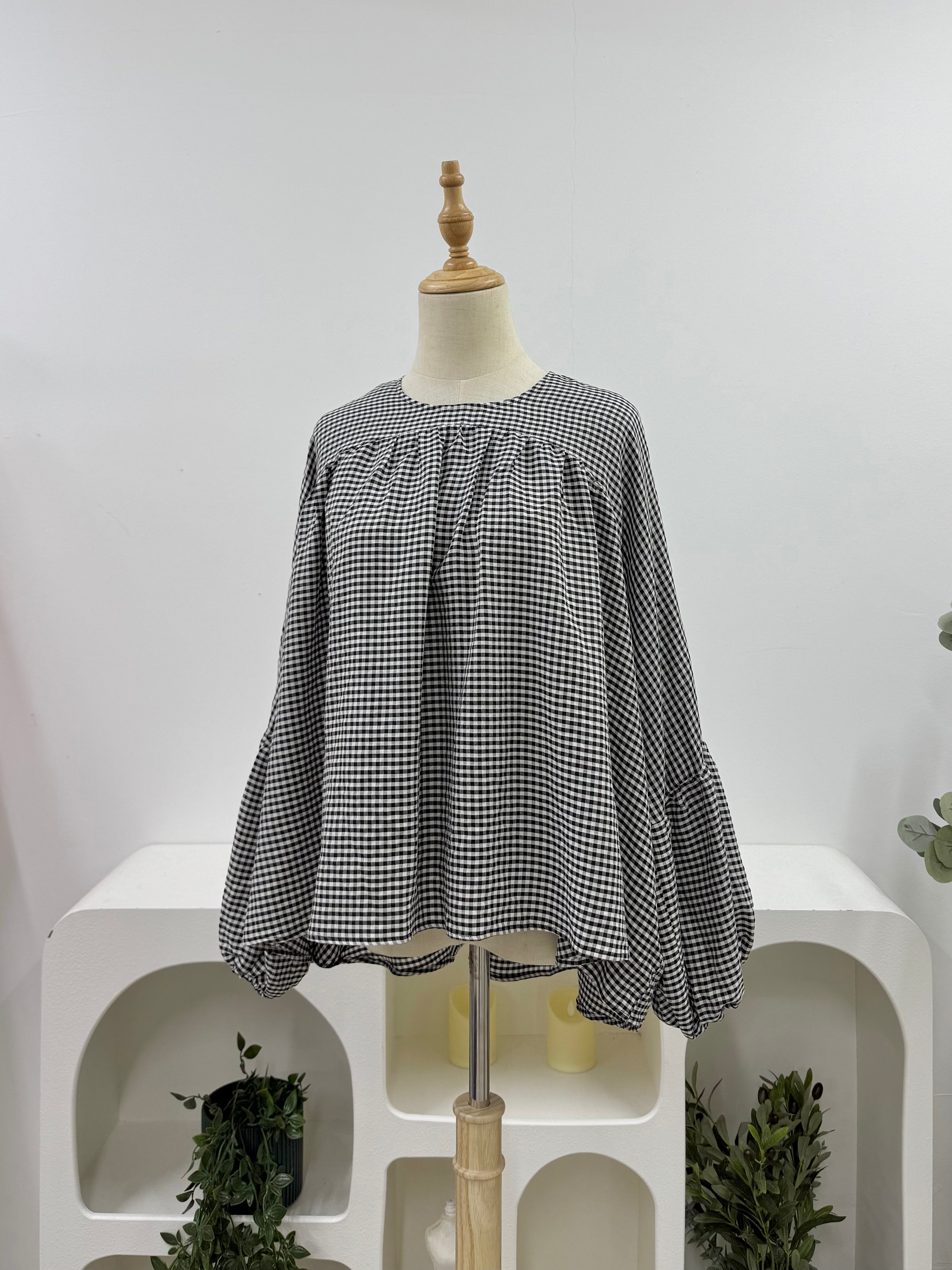 Winne Puff Sleeve Blouse HV Label
