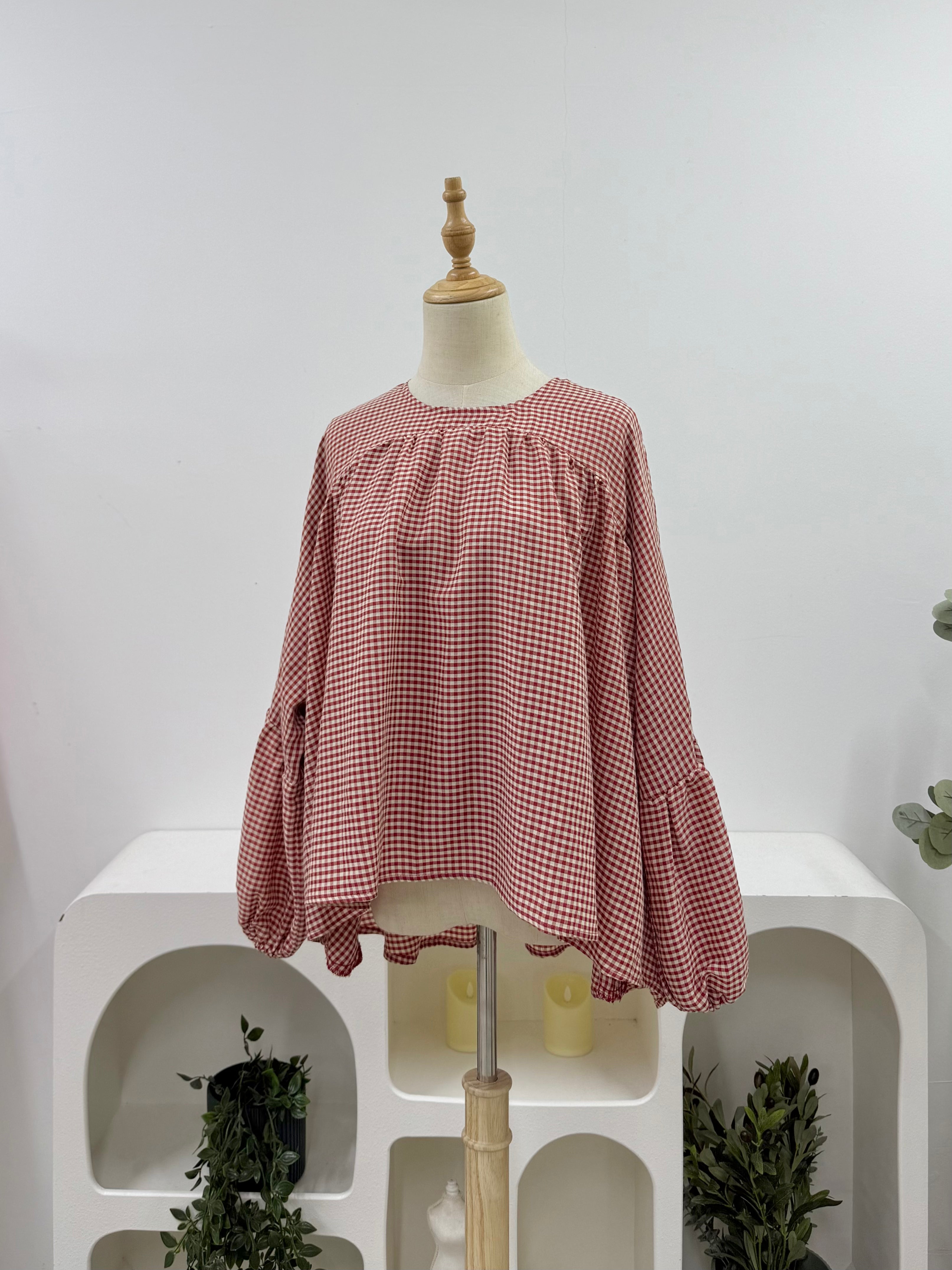 Winne Puff Sleeve Blouse HV Label