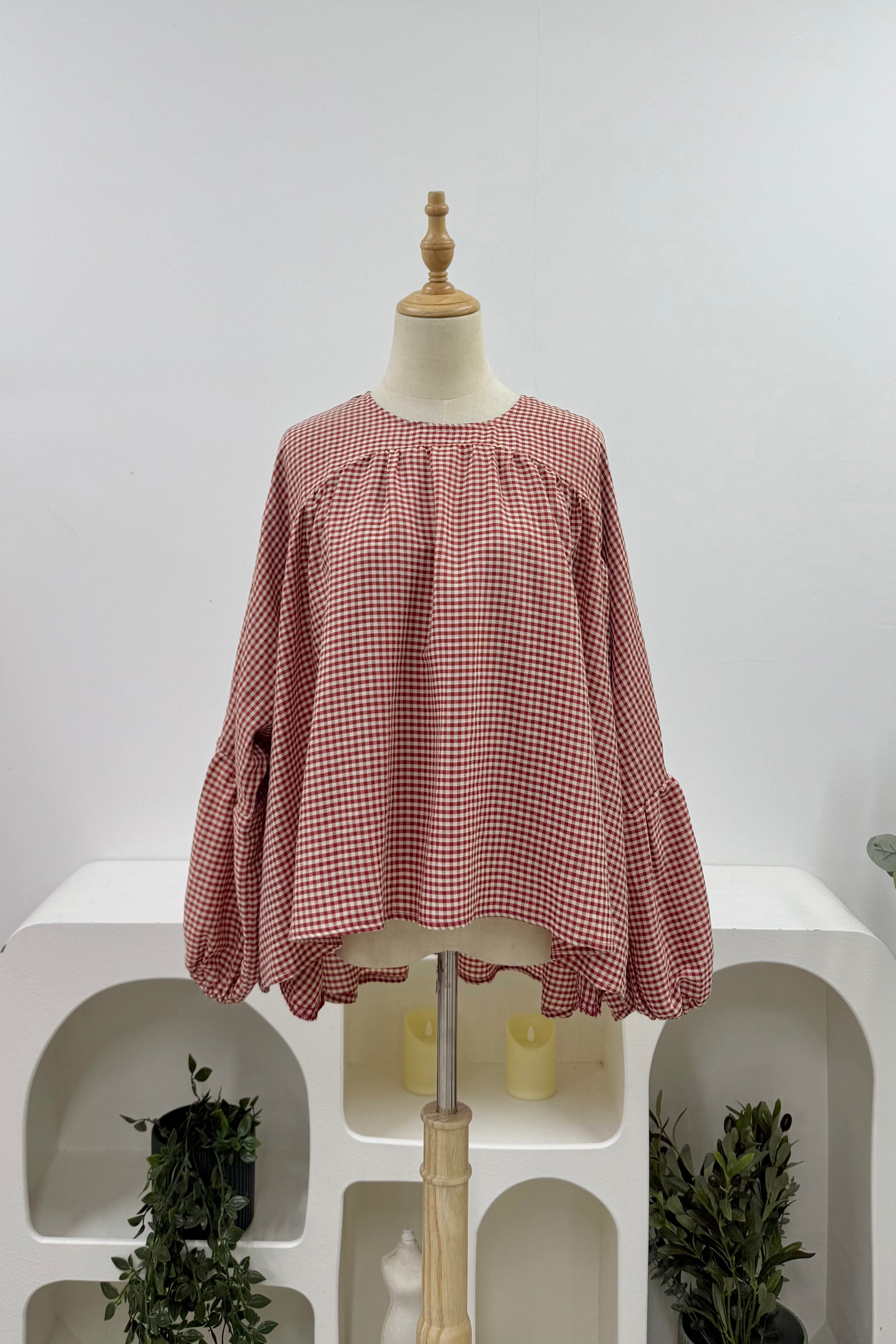 Winne Puff Sleeve Blouse HV Label