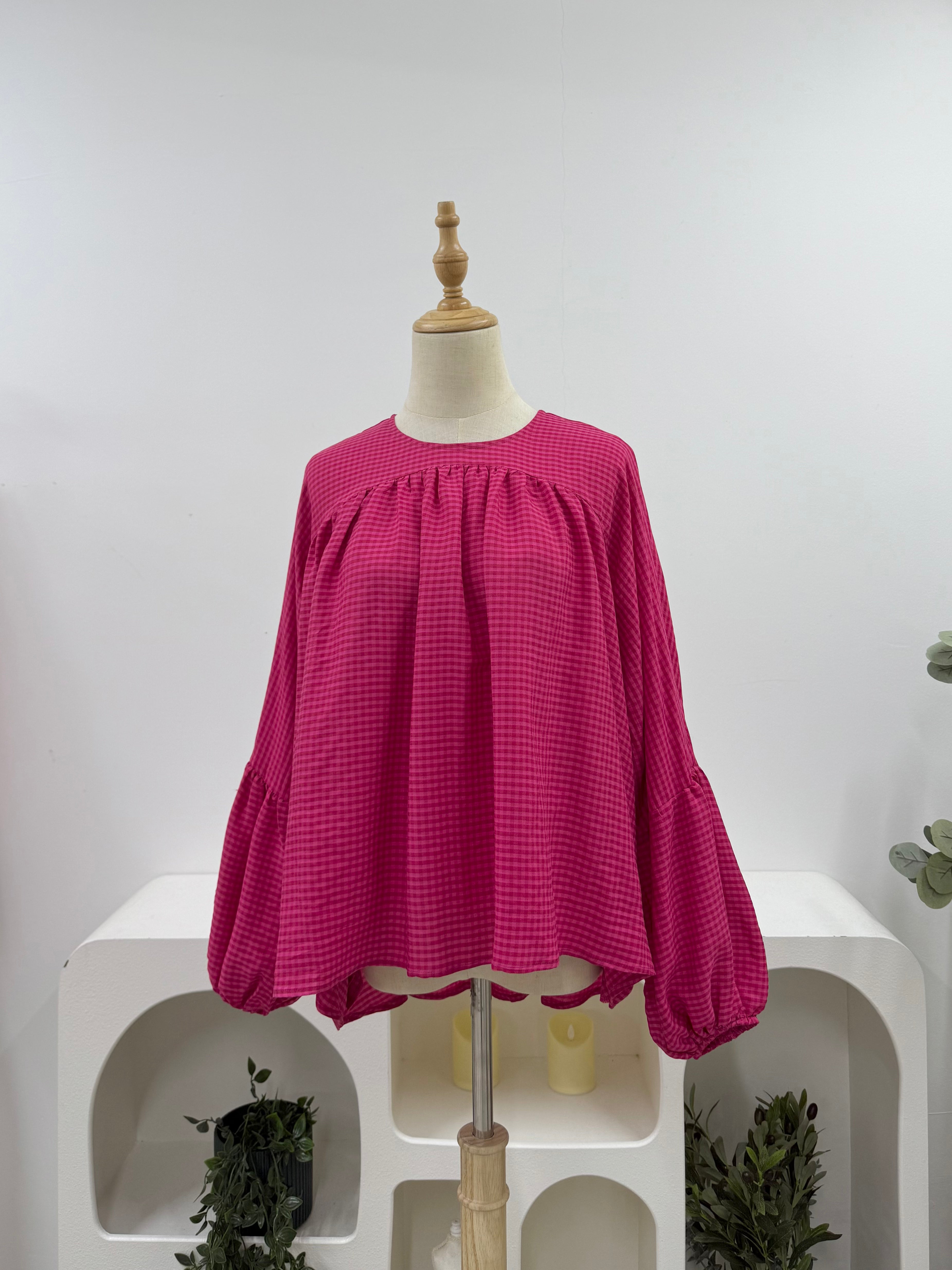Winne Puff Sleeve Blouse HV Label