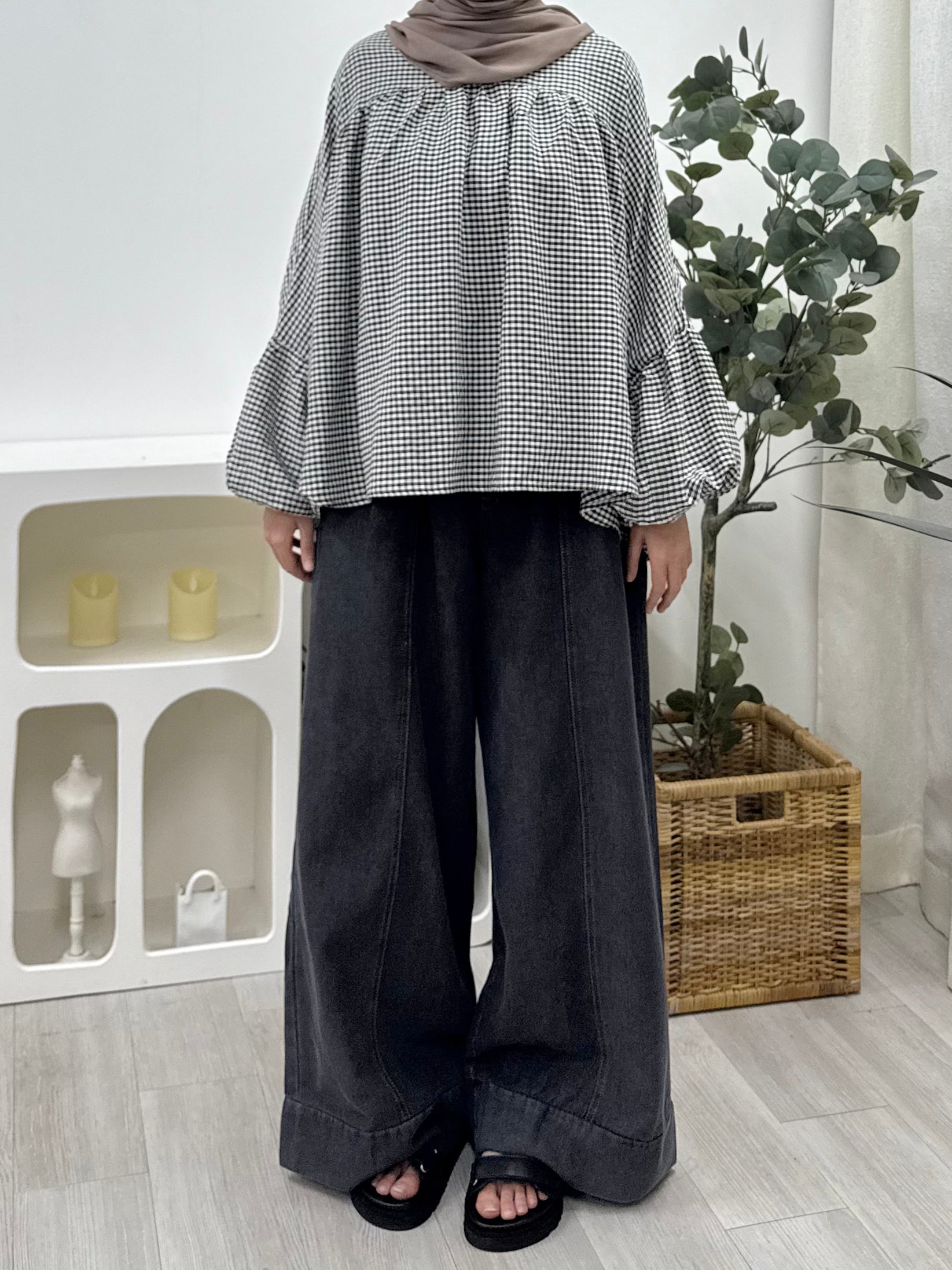 Winne Puff Sleeve Blouse HV Label