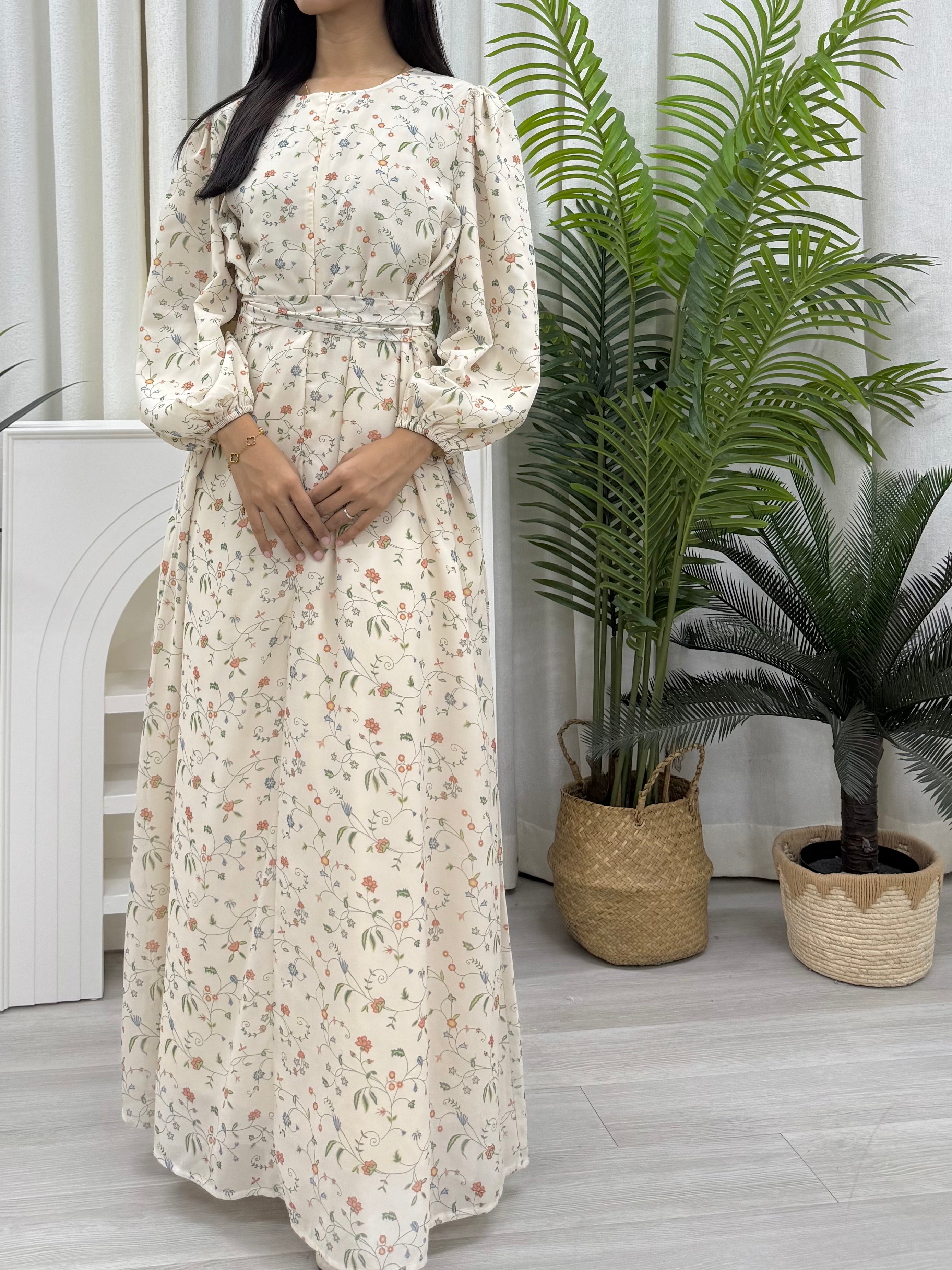 Luxe Printed Elegant Dress