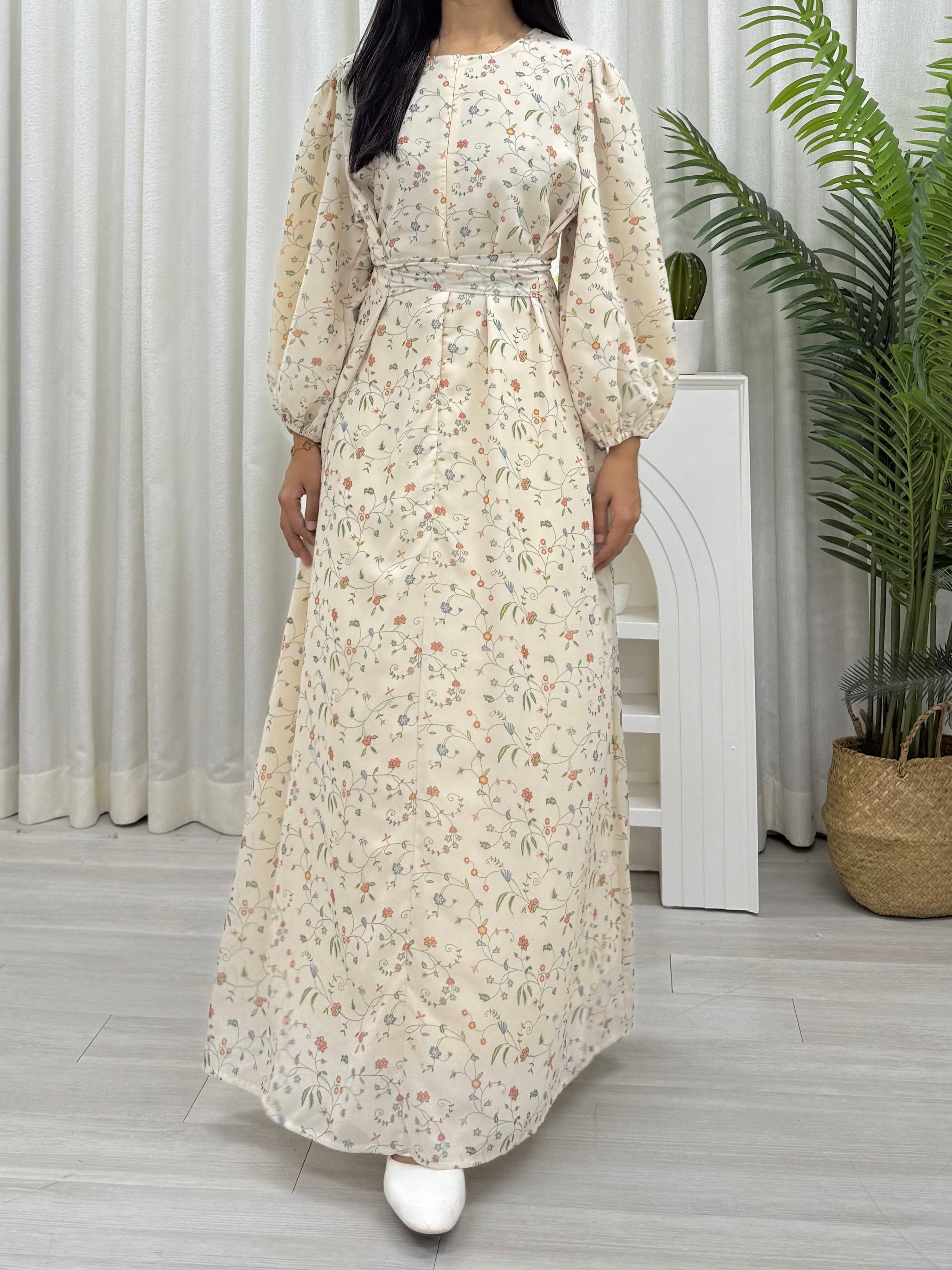 Luxe Printed Elegant Dress