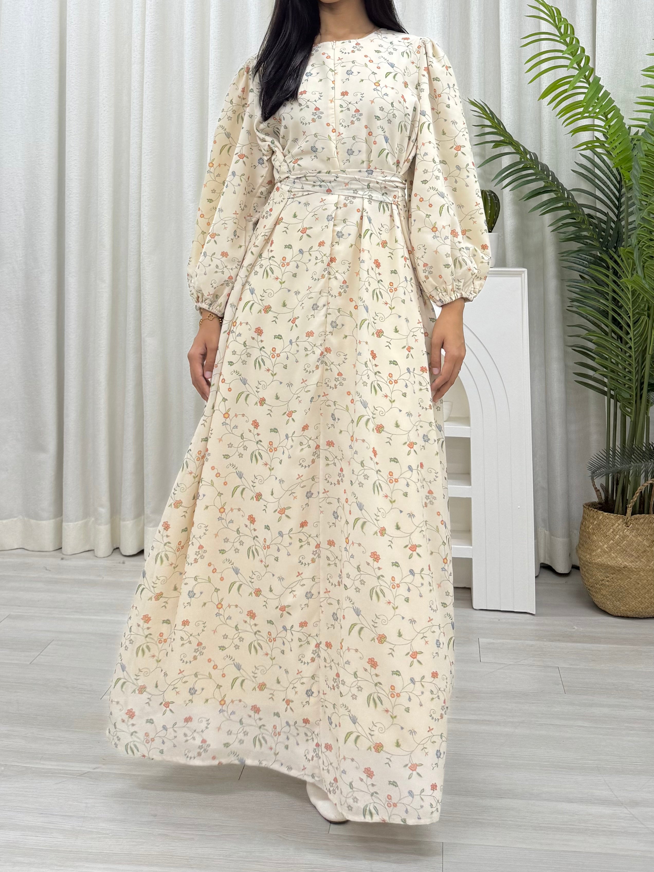 Luxe Printed Elegant Dress