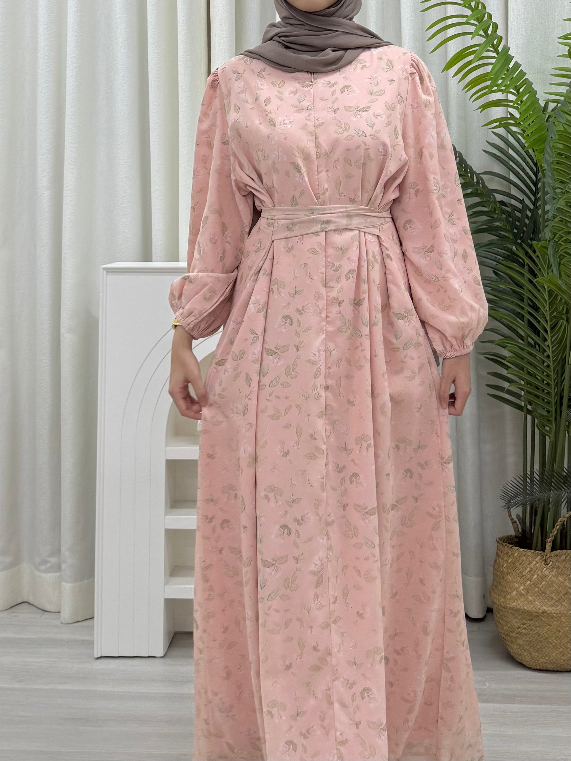 Luxe Printed Elegant Dress