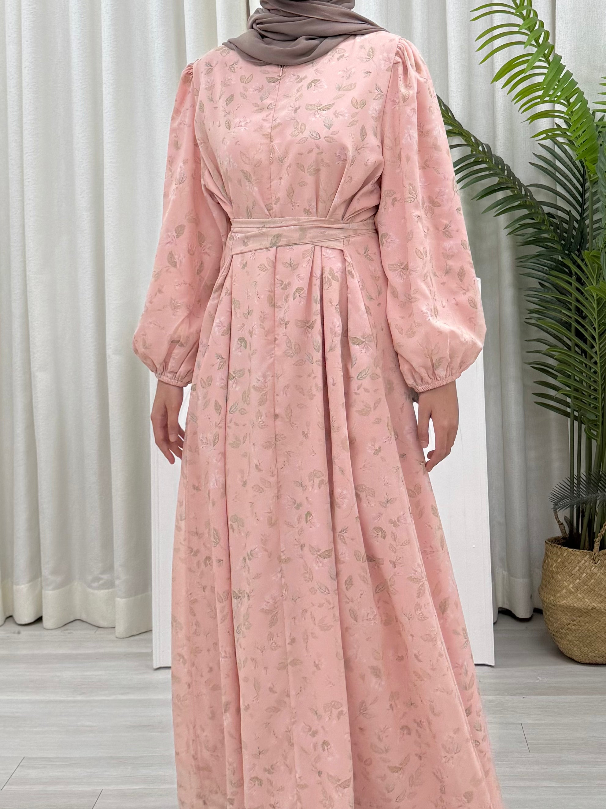 Luxe Printed Elegant Dress