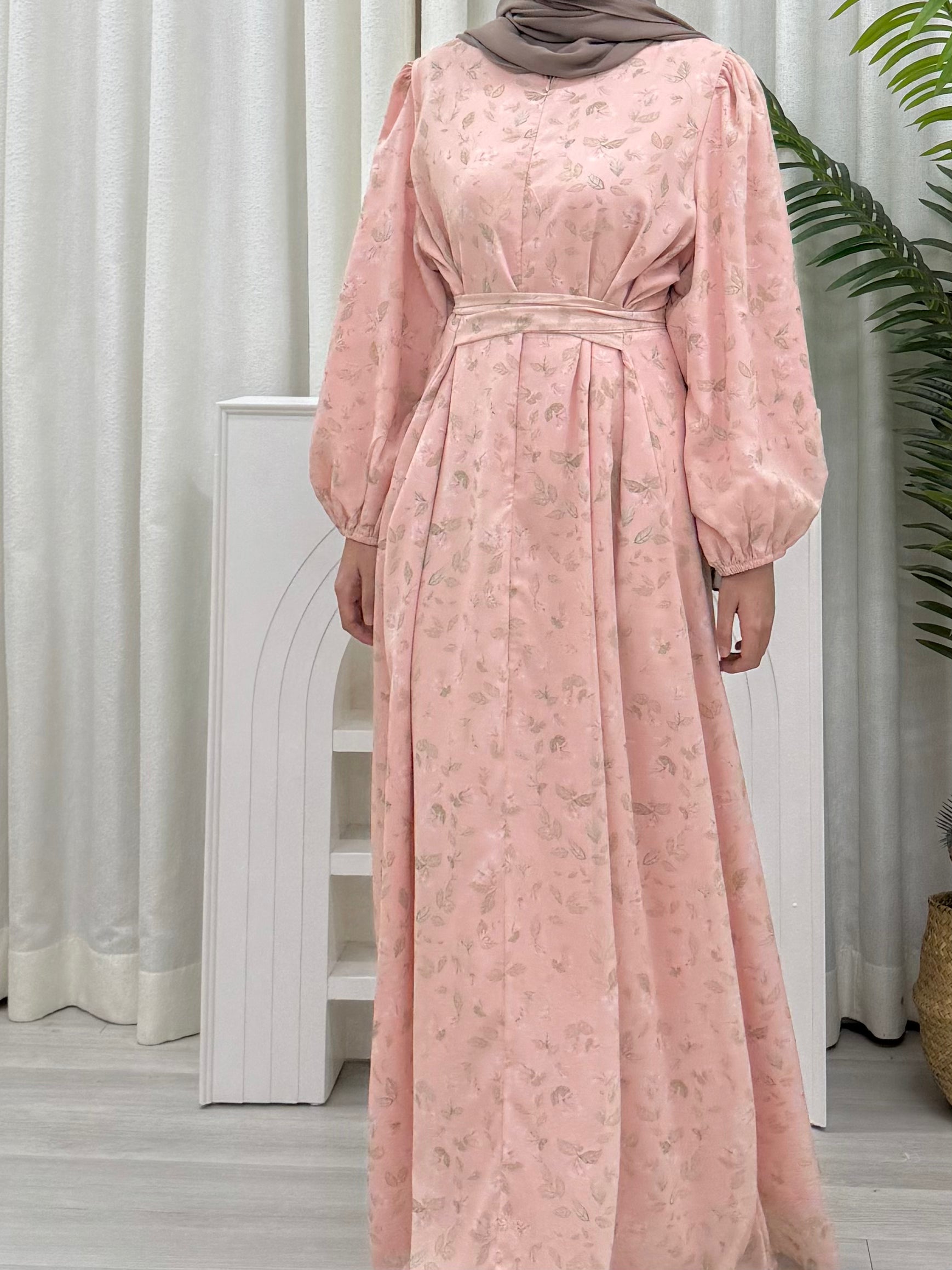 Luxe Printed Elegant Dress