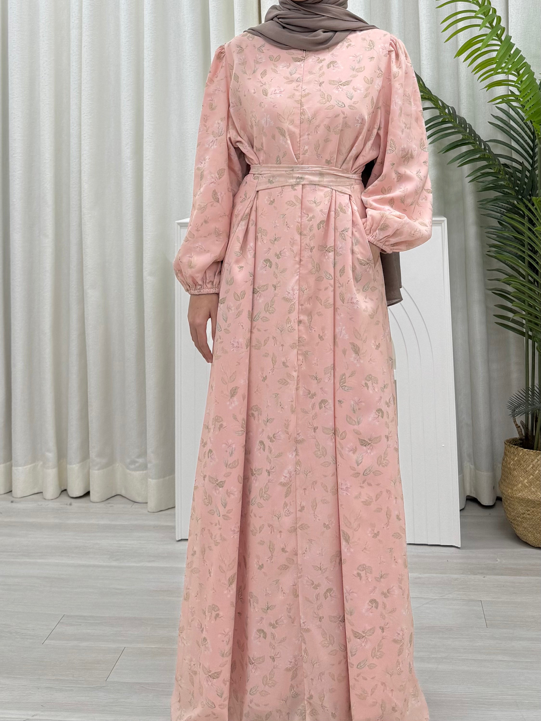 Luxe Printed Elegant Dress